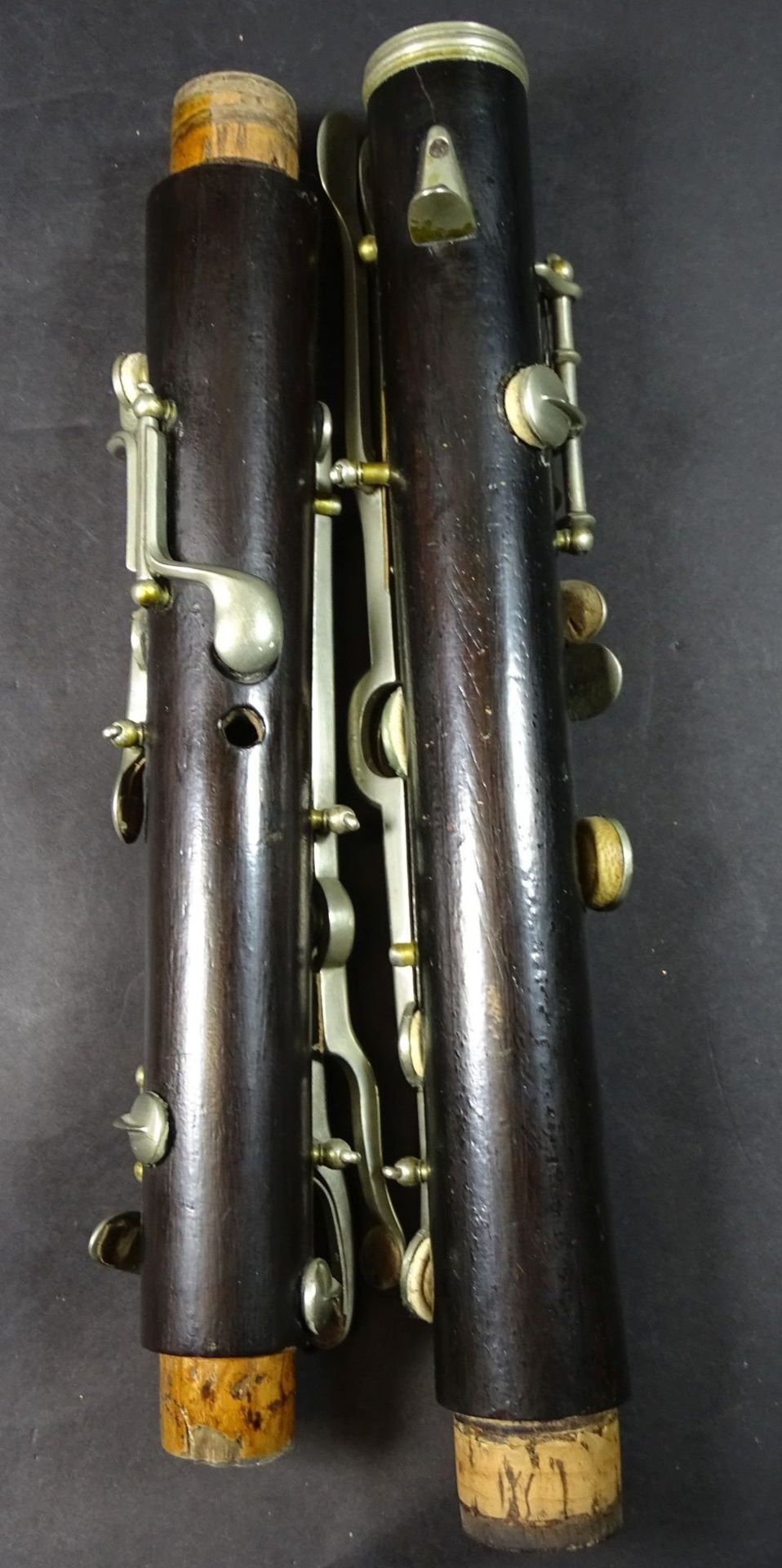 Klarinette, 2 teilig, L-66 cm, - Bild 3 aus 4