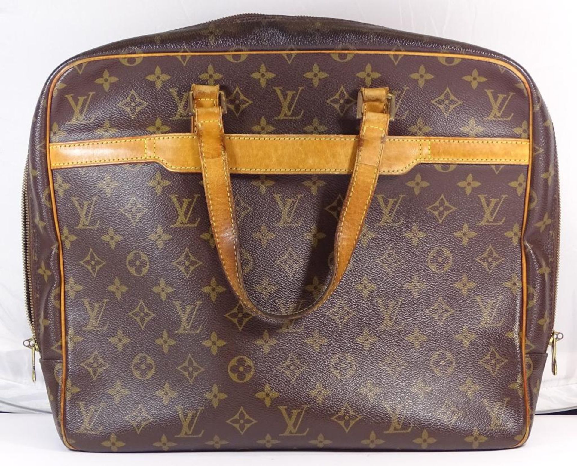 "Louis Vuitton" porte documents pegase,monogram Canvas,Maße 32x40cm,Alters u. Tragespure - Bild 2 aus 7