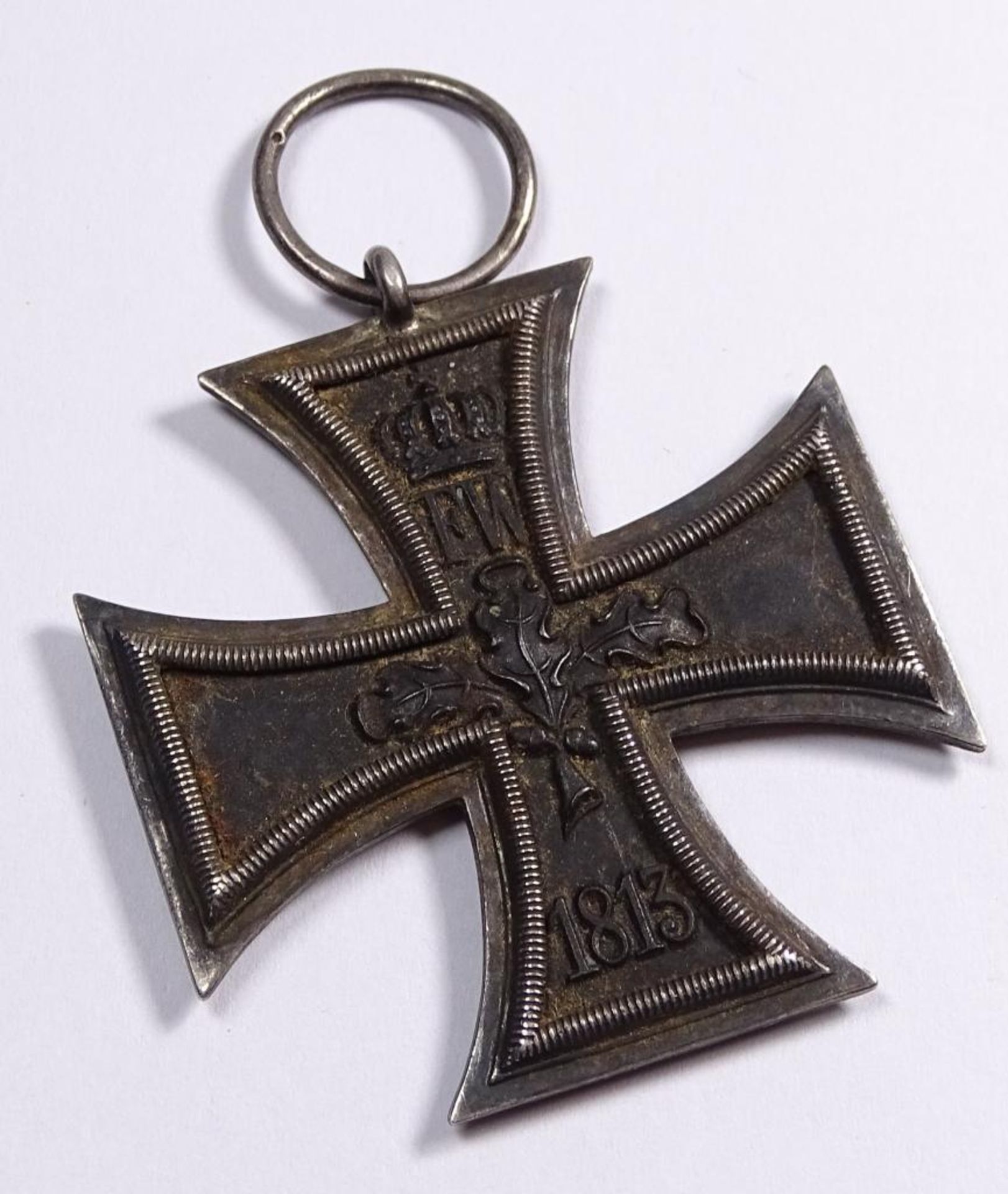 Eisernes Kreuz, 1.WK,2.Klasse,Hersteller auf Öse,Silber (gepr. - Bild 2 aus 3