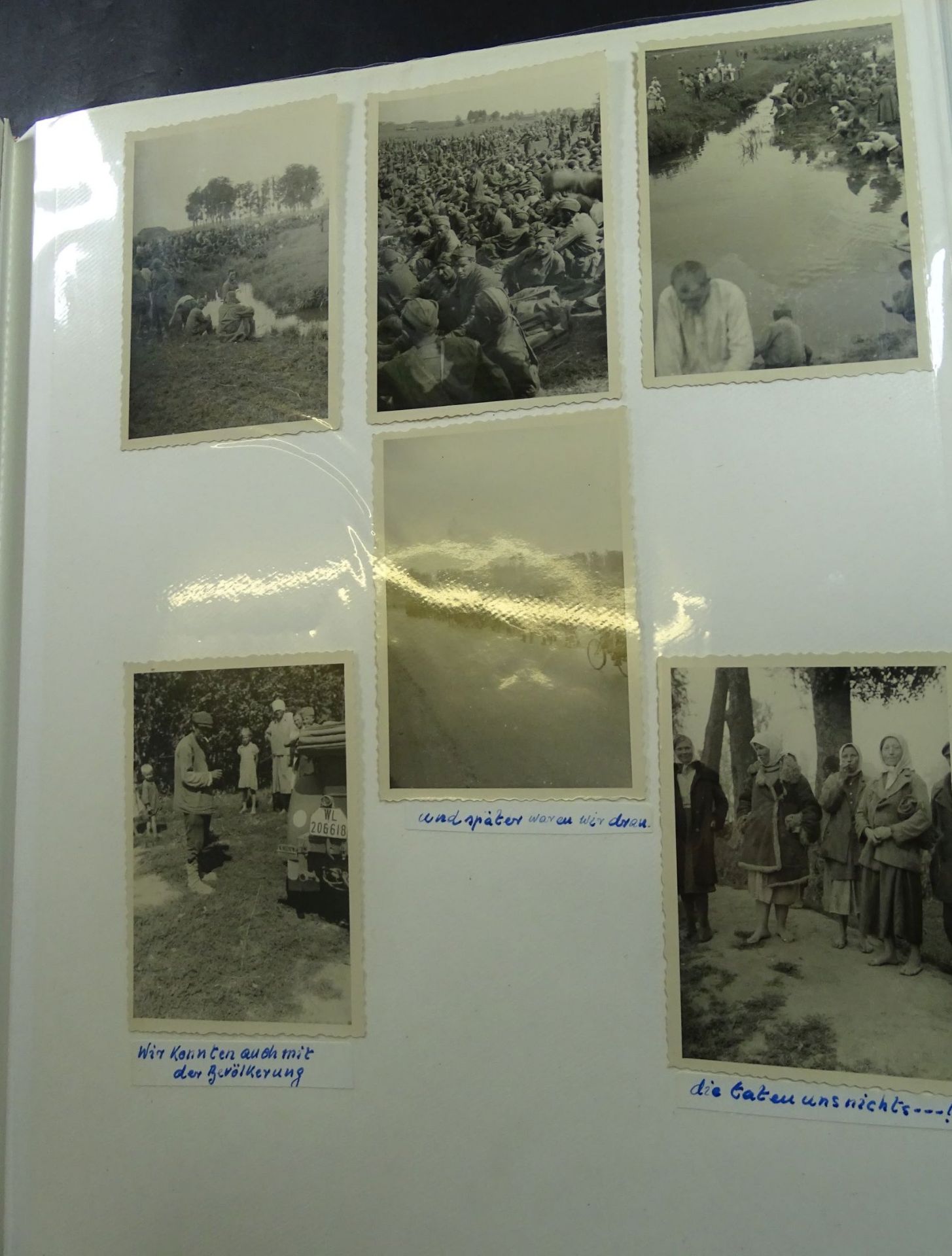 umfangreiches Fotoalbum mit ca. 450 Bilder, ab 1938, Beginn mit RAD,1944 Winter zum Schluss - Bild 8 aus 10