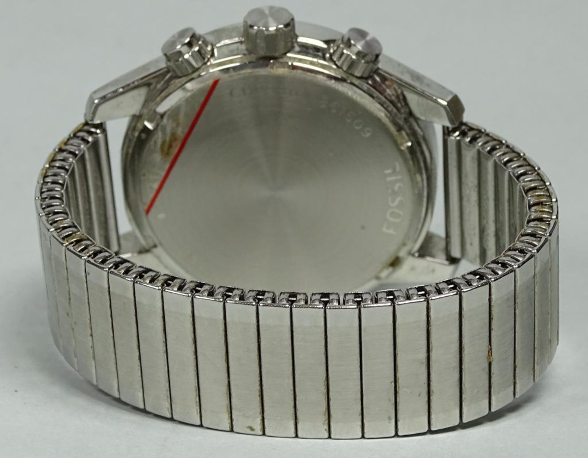 Herren Armbanduhr "Fossil", Choachman,wohl ungetragen,Lagerungsspuren,d-44mm,Quartz, - Bild 4 aus 5