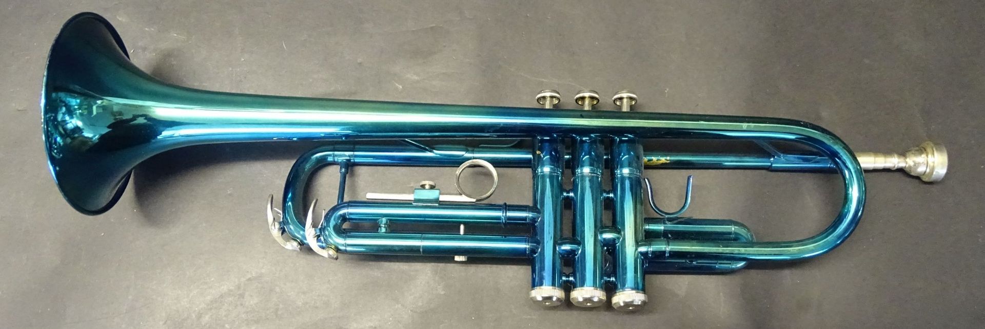 Trompete in Koffer "Albatross" blau - Bild 4 aus 8