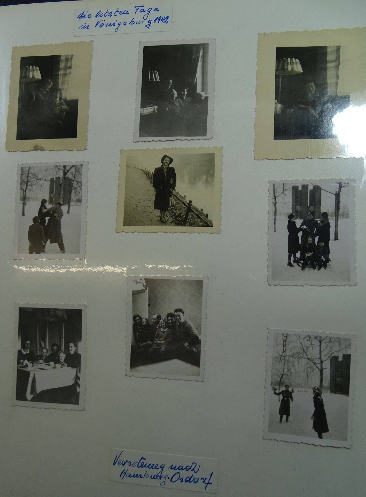 umfangreiches Fotoalbum mit ca. 450 Bilder, ab 1938, Beginn mit RAD,1944 Winter zum Schluss - Bild 10 aus 10