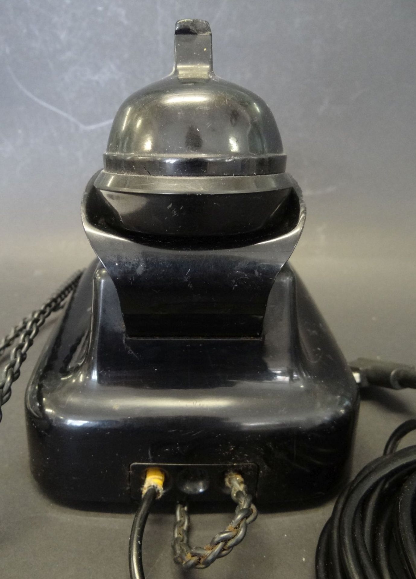 seltenes Diensttelefon der Wehrmacht mit WaA Abnahmestempel und Hoheitszeichen auf Hörer, - Bild 4 aus 9