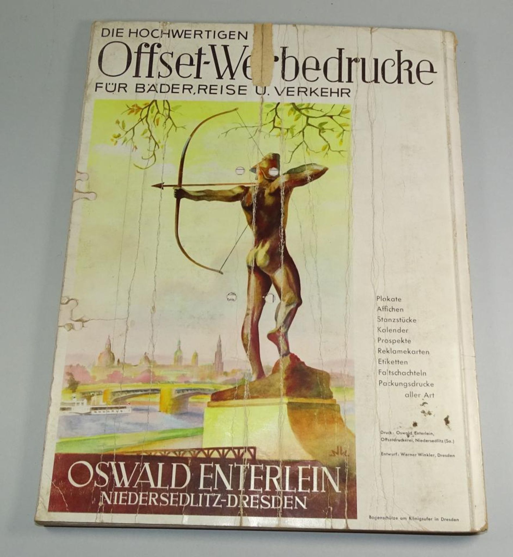 Deutsche Werbung, 2. April-1.Mai Heft, Jahrgang 1937, Rückseite eingerissen, Alters-u. - Bild 6 aus 6