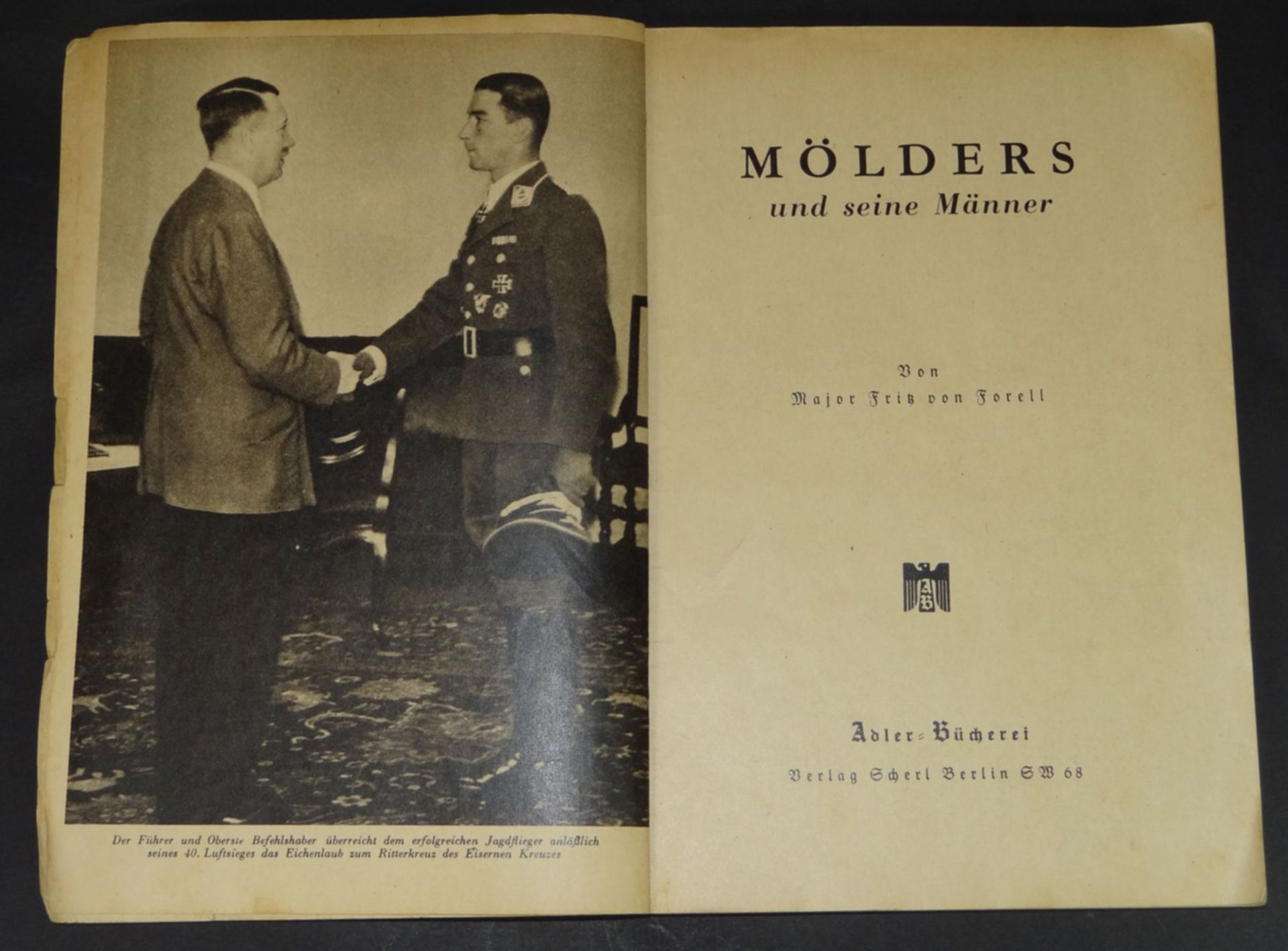 "Mölders und seine Männer" 1941, PP, Alters-u. Gebrauchsspur - Bild 2 aus 5