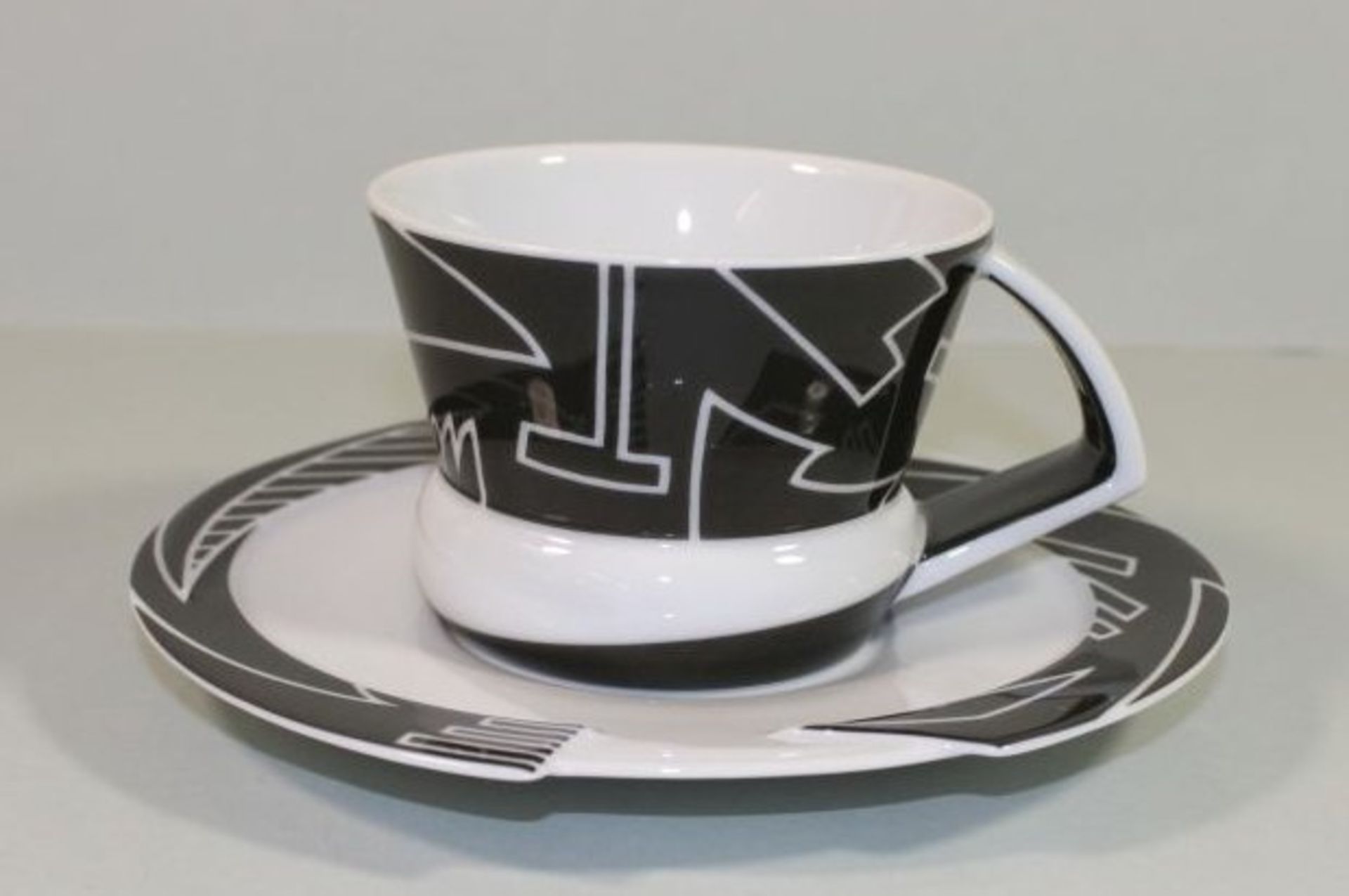 Hafner, Dorothy Künstlertasse "Nr. 5" , Rosenthal studio-line, Tasse H-6,5cm.