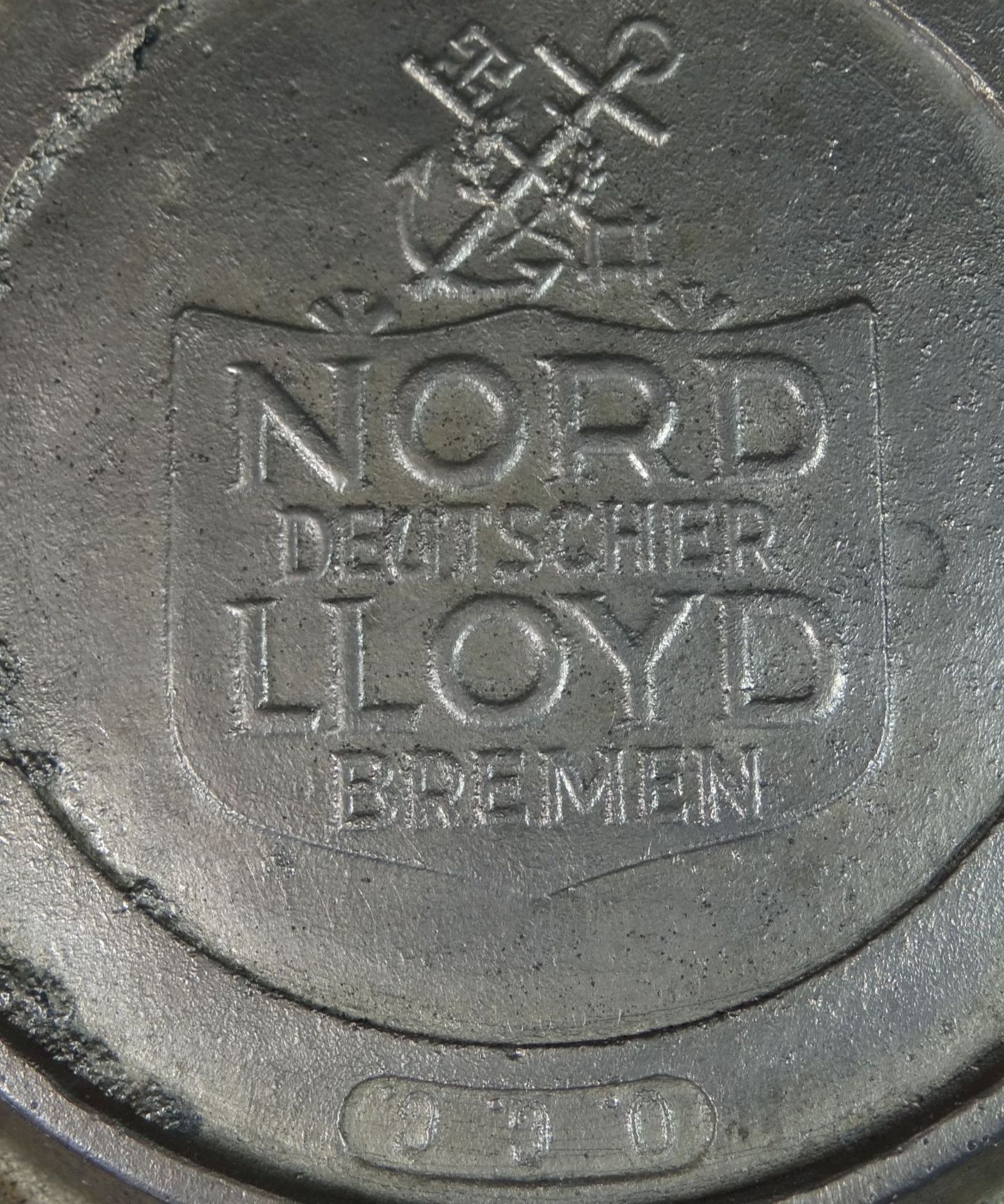 Metallascher des NDL, Dampfer Europa, D-14 cm - Bild 4 aus 4