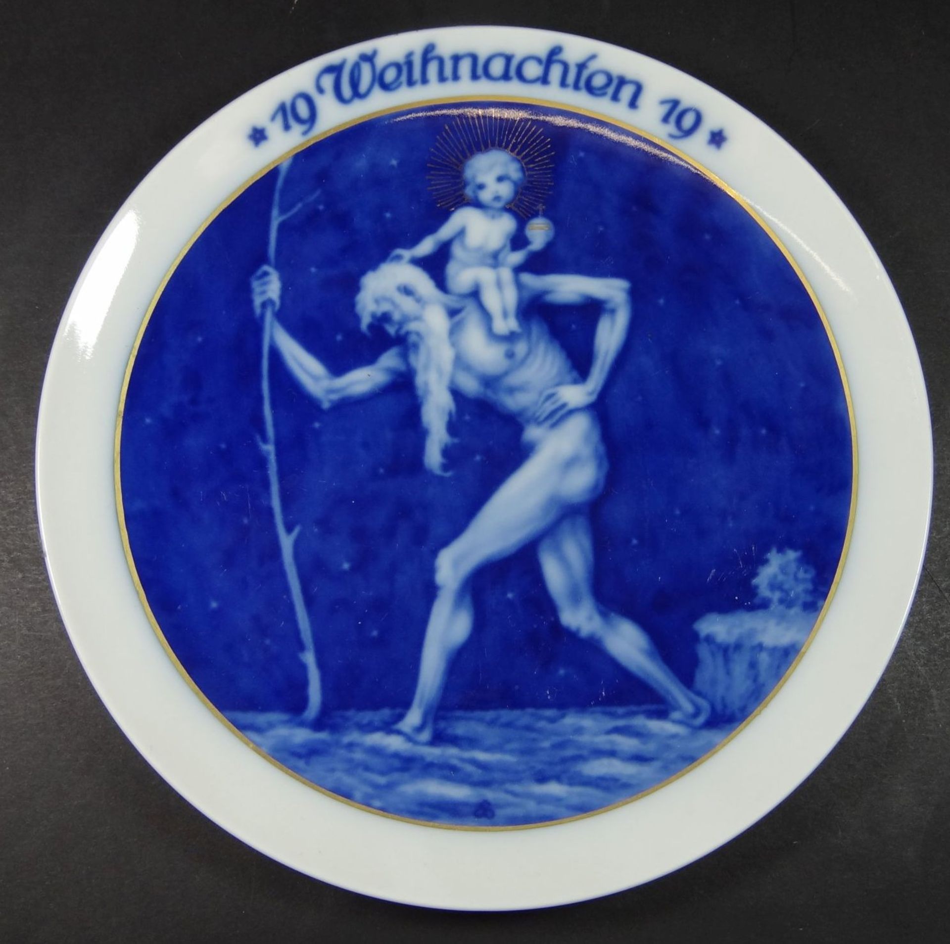 Weihnachtsteller 1919 "Rosenthal"