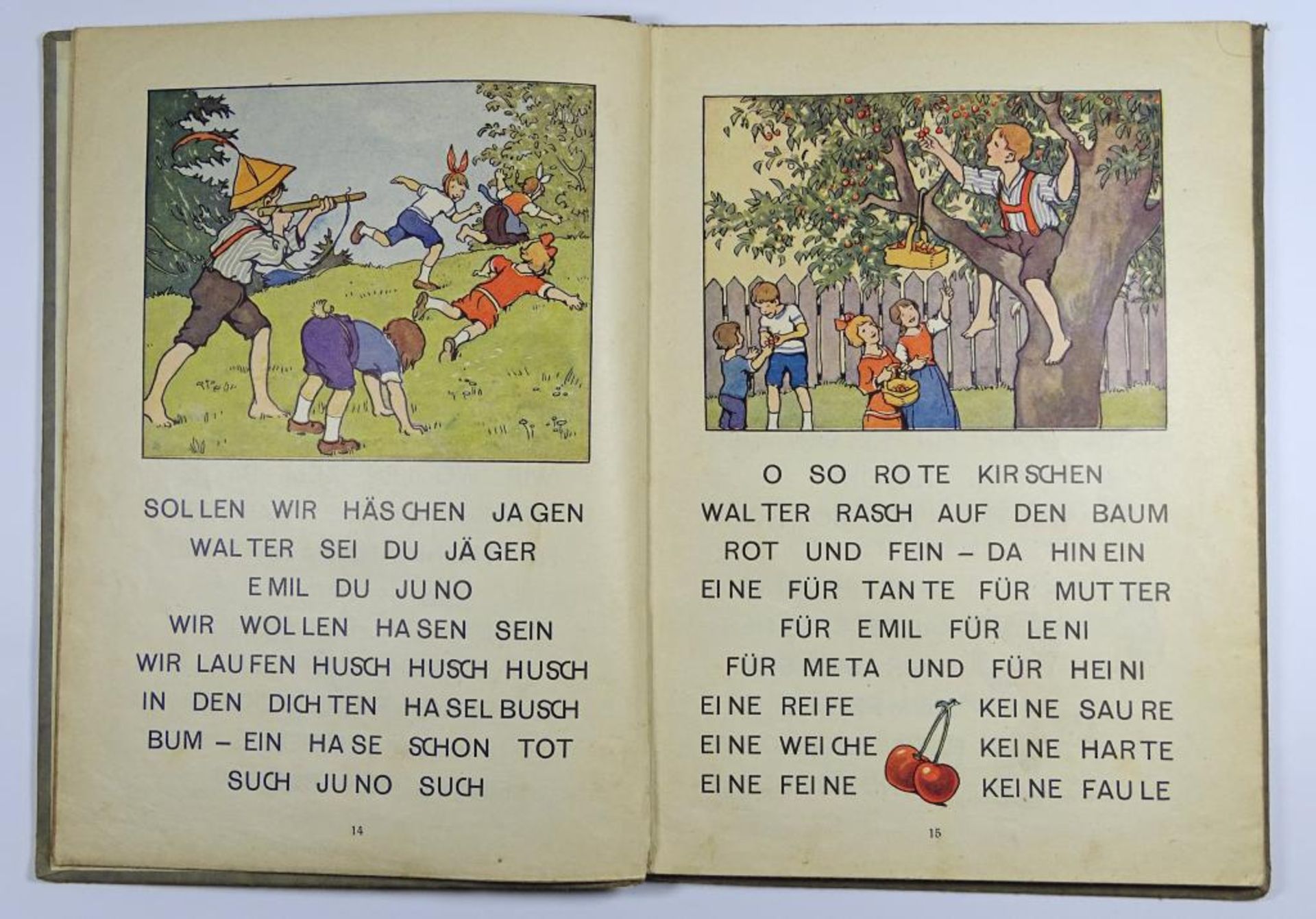 "Kinderfreude",Erstes Lesebuch für unsere Kleinen, mit vielen Bildern.Gebrauchsspure - Bild 3 aus 6