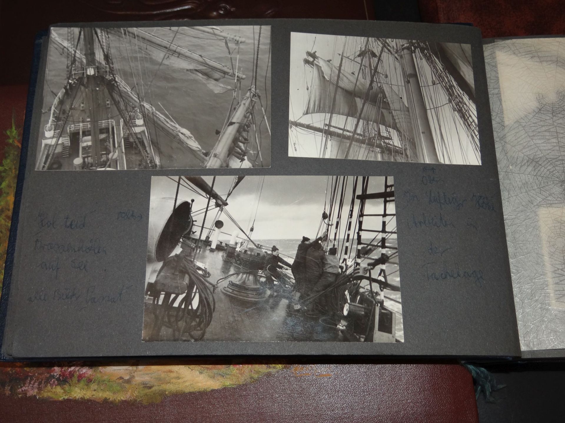15x div. Fotoalben einer Cuxhavener Familie, Seeleute, ab 1950, viel Cuxhaven-Schiffe, Hafen etc - Bild 4 aus 10