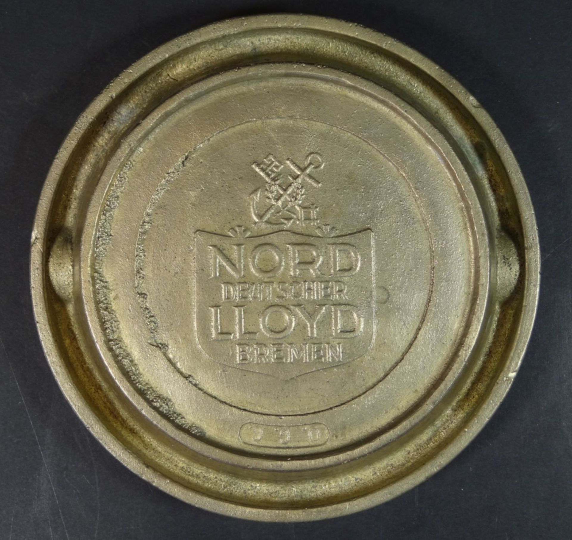 Metallascher des NDL, Dampfer Europa, D-14 cm - Bild 3 aus 4
