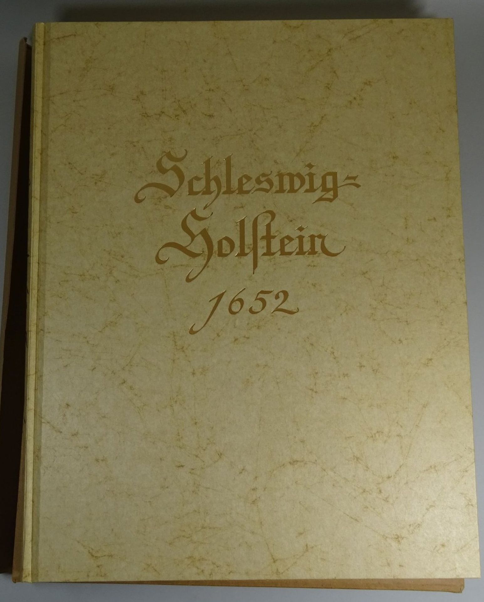 Schleswig-Holstein 1652, Landkarten, Faksimile Ausgabe, neuwertig im Schuber, Folio, 42x33 cm