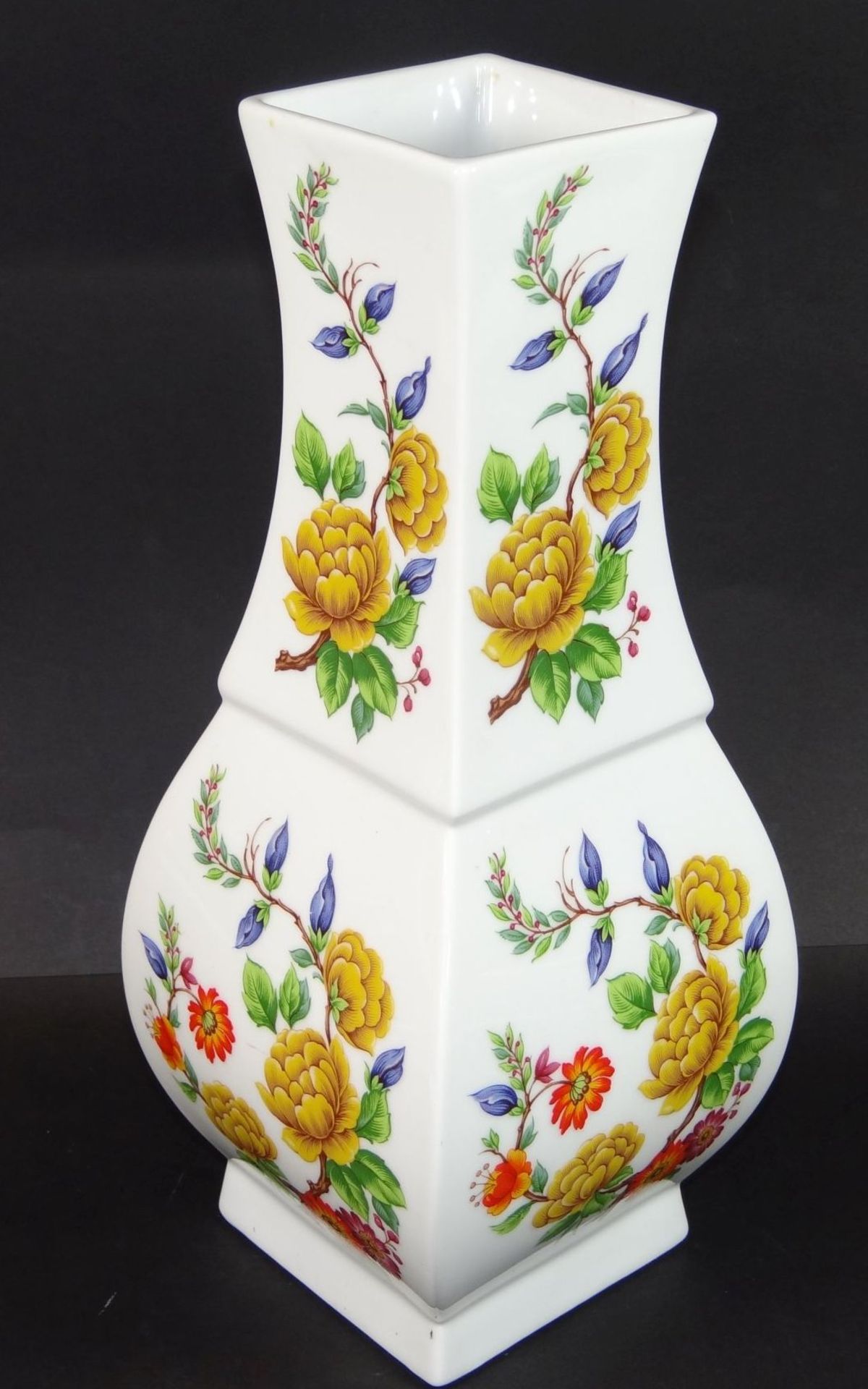 gr. Art Deko Vase, Schumann-Arzberg, H-28 cm - Bild 3 aus 5