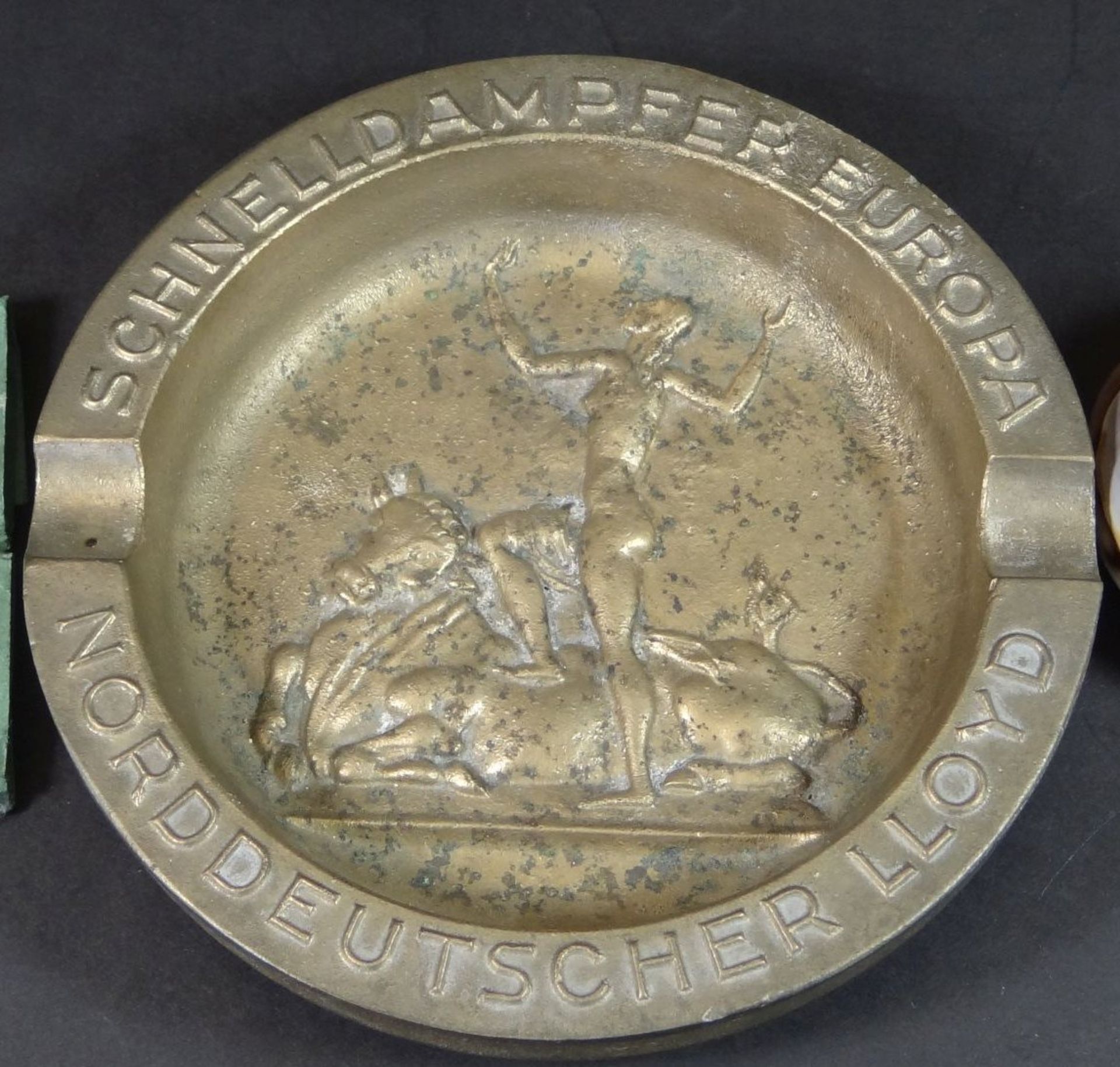 Metallascher des NDL, Dampfer Europa, D-14 cm