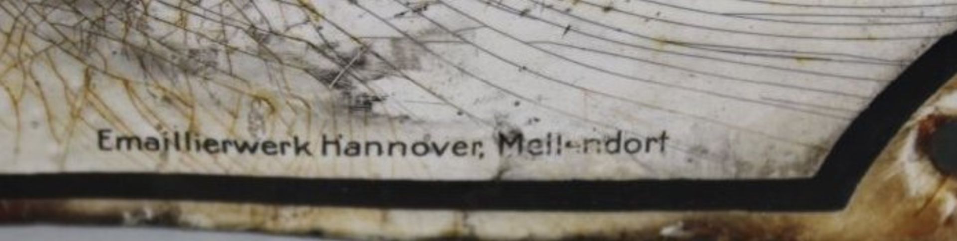 Emaille-Schild "Reichsnährstand", Ortsbauernführer, 3. Reich, Emaille beschlagen, Altersspuren, 40 x - Bild 3 aus 5