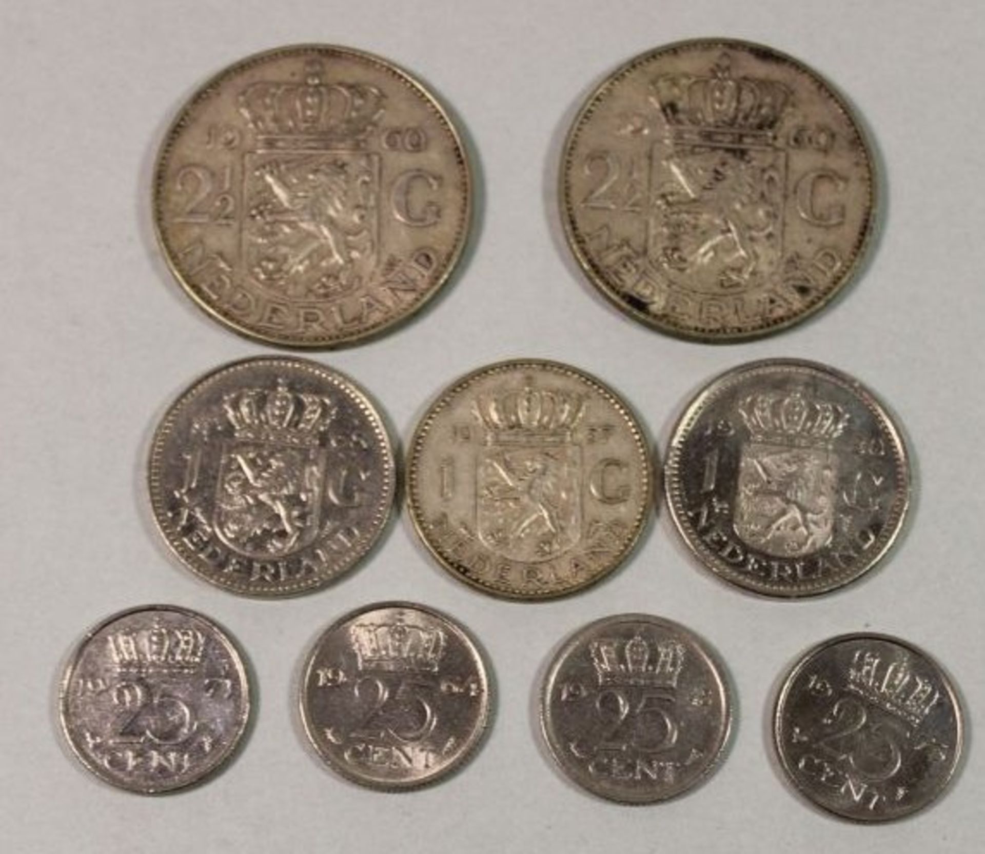 Konvolut Münzen, Niederlande, ab 1948-198