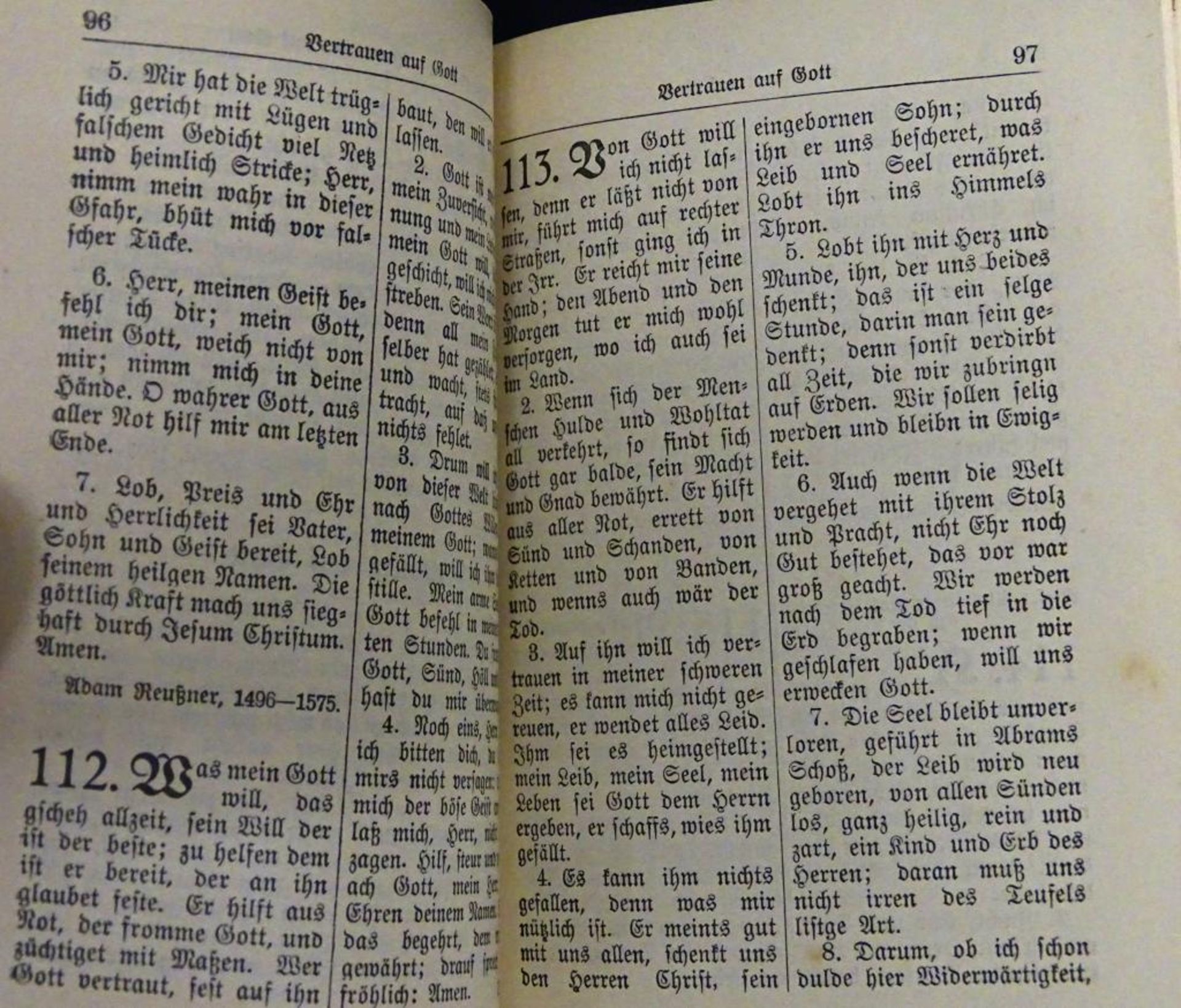 Evangelisches Militär Gesang und Gebetbuch, 1935,Deckblatt fehlt, 13x9,5c - Bild 4 aus 6