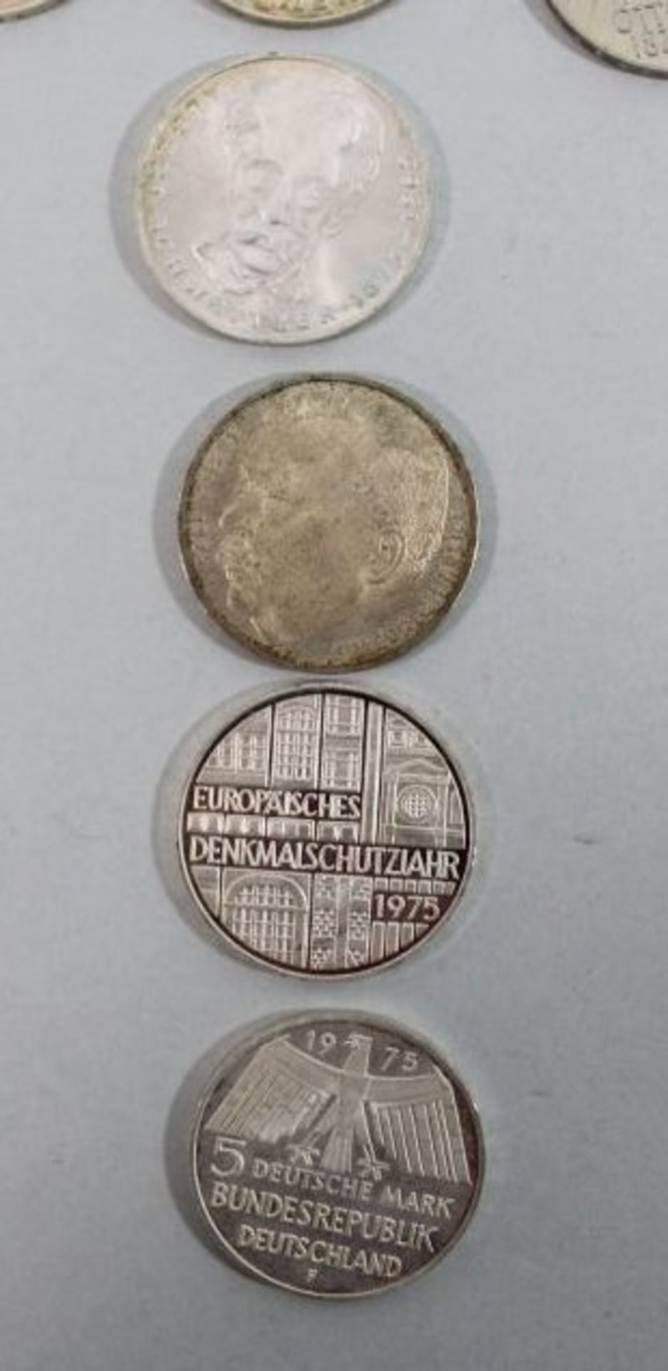 5 D-Mark Münzen zus. 200 DM, ab 1956. - Bild 8 aus 8