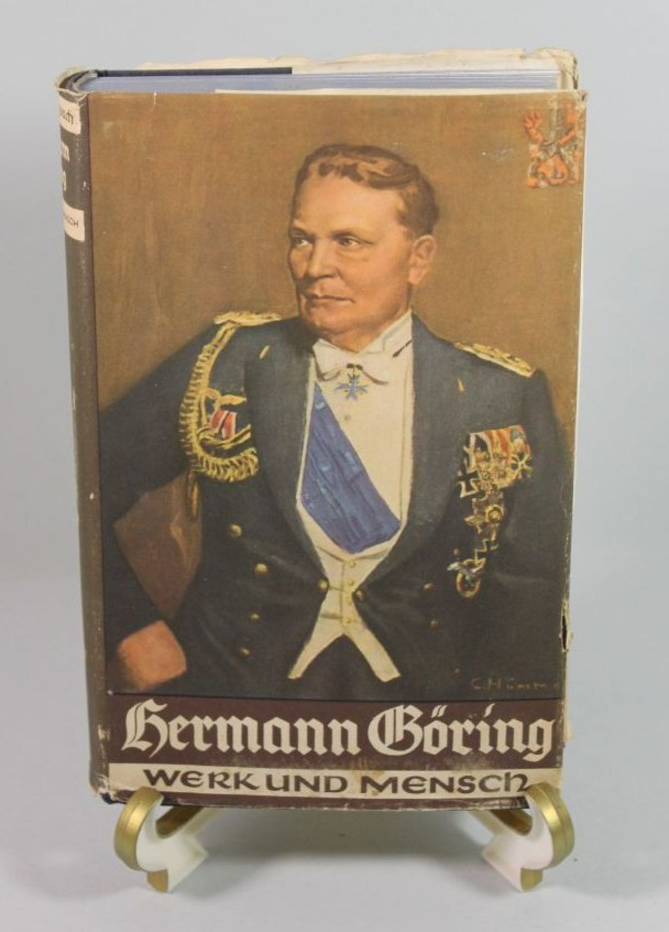 Hermann Göring- Werk und Mensch, 1937, Alters-u. Gebrauchsspuren.