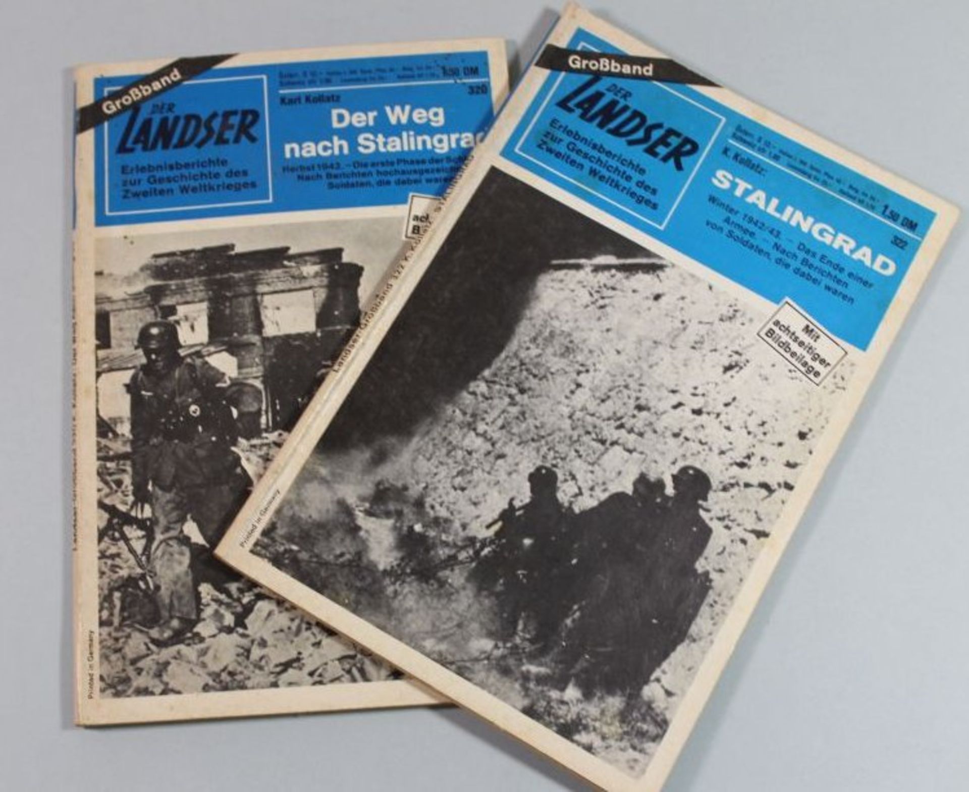 2x Ausgaben der Landser, Thema Stalingrad.