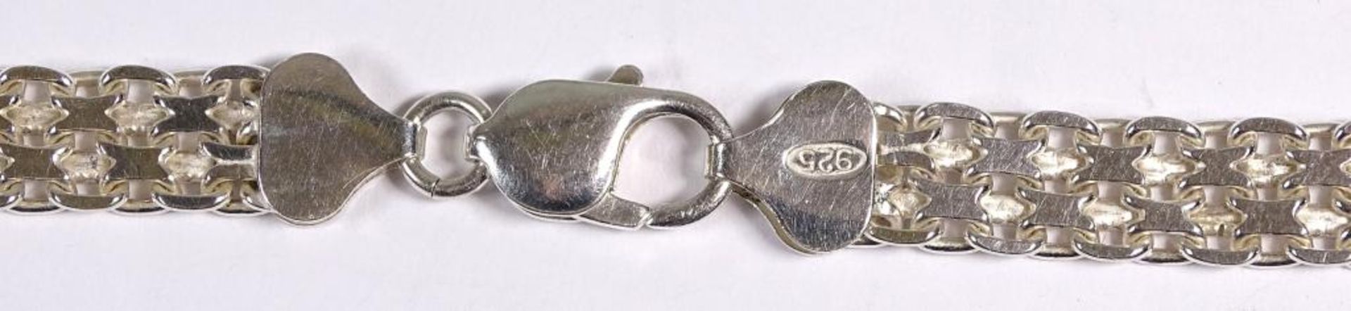 Herren Halskette, 925er Silber,b- 0,88cm, L- 45cm, 37,3gr. - Bild 4 aus 4