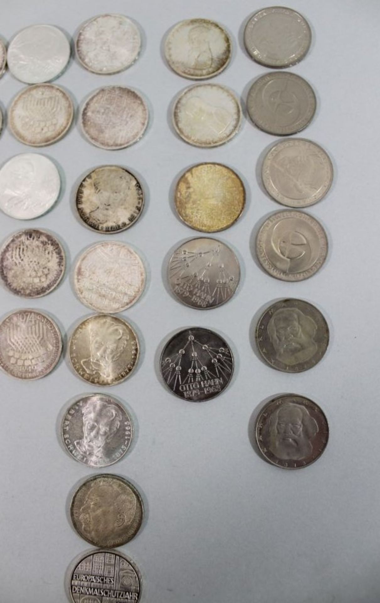 5 D-Mark Münzen zus. 200 DM, ab 1956. - Bild 7 aus 8