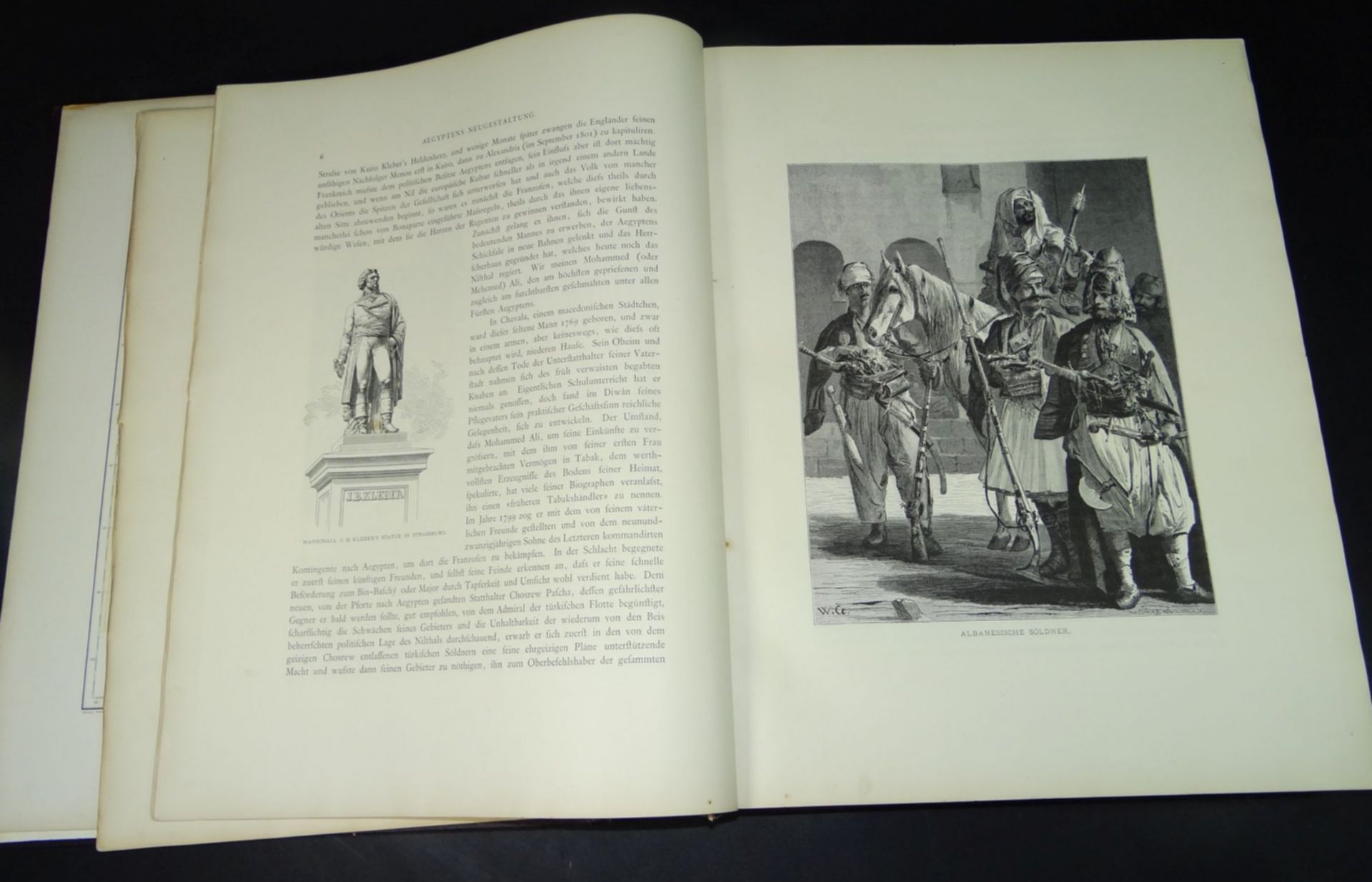 Ebers Georg, Aegypten, Ägypten in Bild und Wort Band I und II, 1879, Bde., Folio. 387/432 S., mit - Bild 8 aus 10