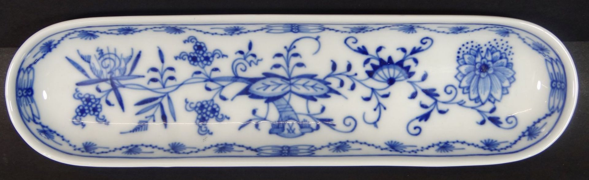 ovales Schälchen "Meissen" Zwiebelmuster , 1.Wahl, 24x6,5 c