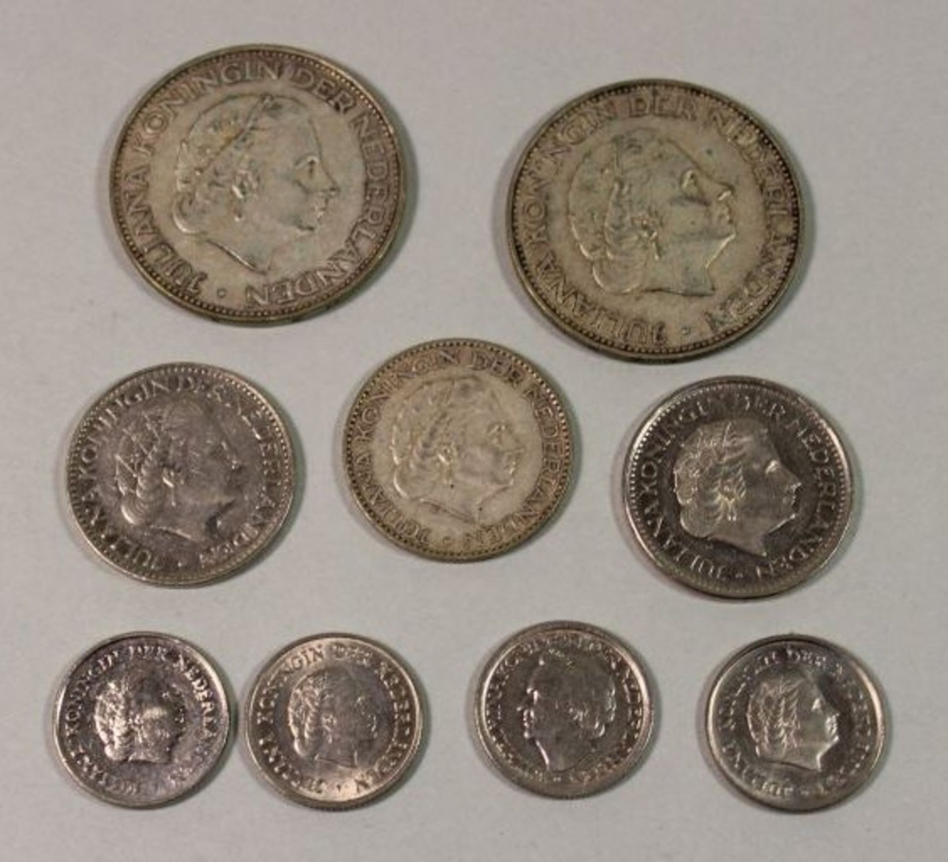 Konvolut Münzen, Niederlande, ab 1948-198 - Bild 2 aus 2