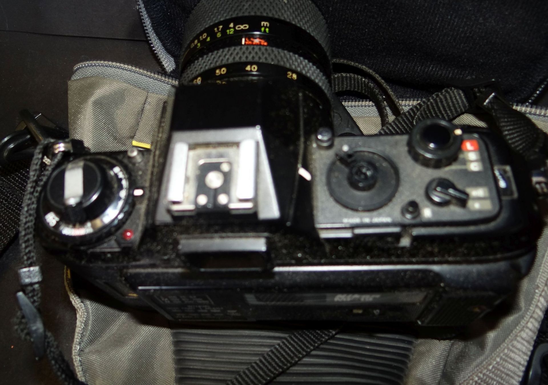 Fotoapparat NIKON F-301 mit Tasche, eine Skalenanzeige lose - Bild 3 aus 4