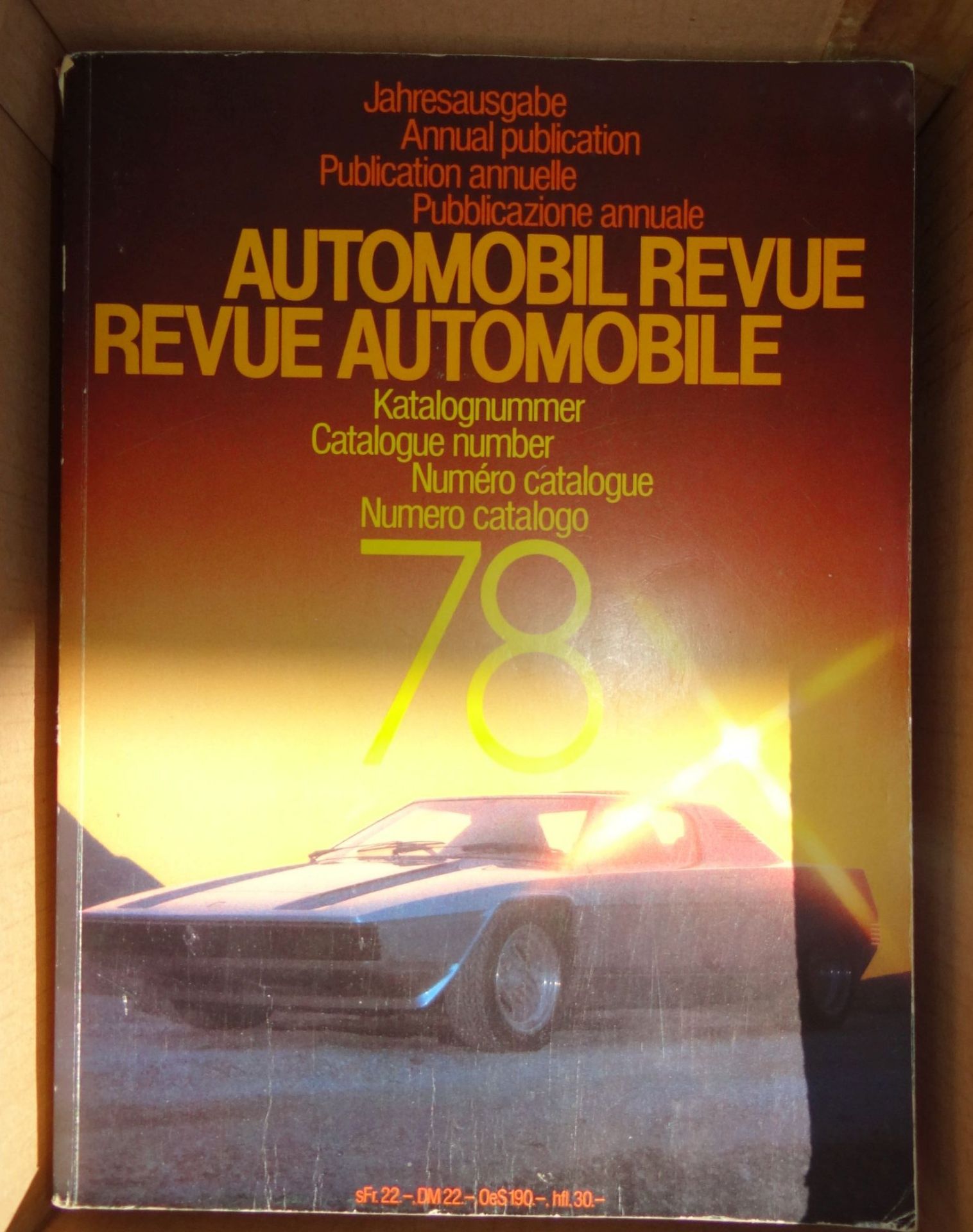27x Automobilrevue, von ca. 1970-1992, alle gut erhalten