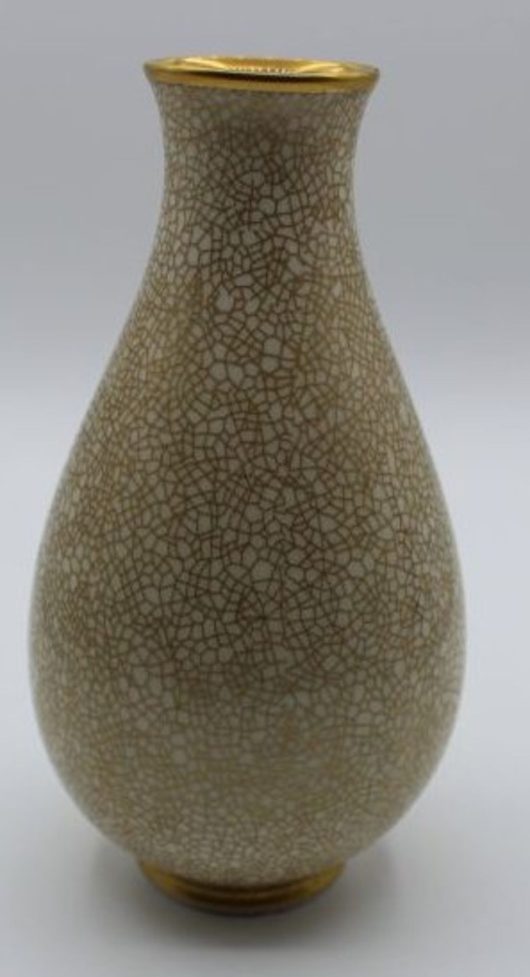 Vase, Rosenthal, craquelee, H-16cm.