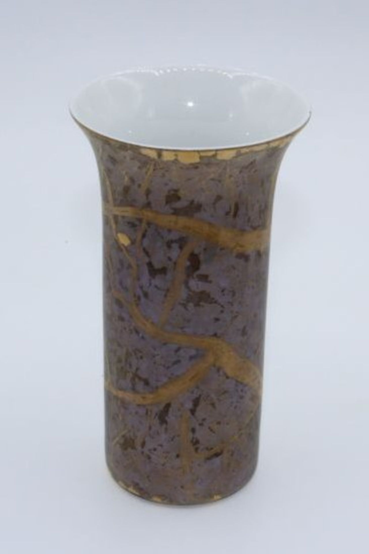 kl. Vase, Rosenthal studio-line, signiert H.Drexler, H-12cm.