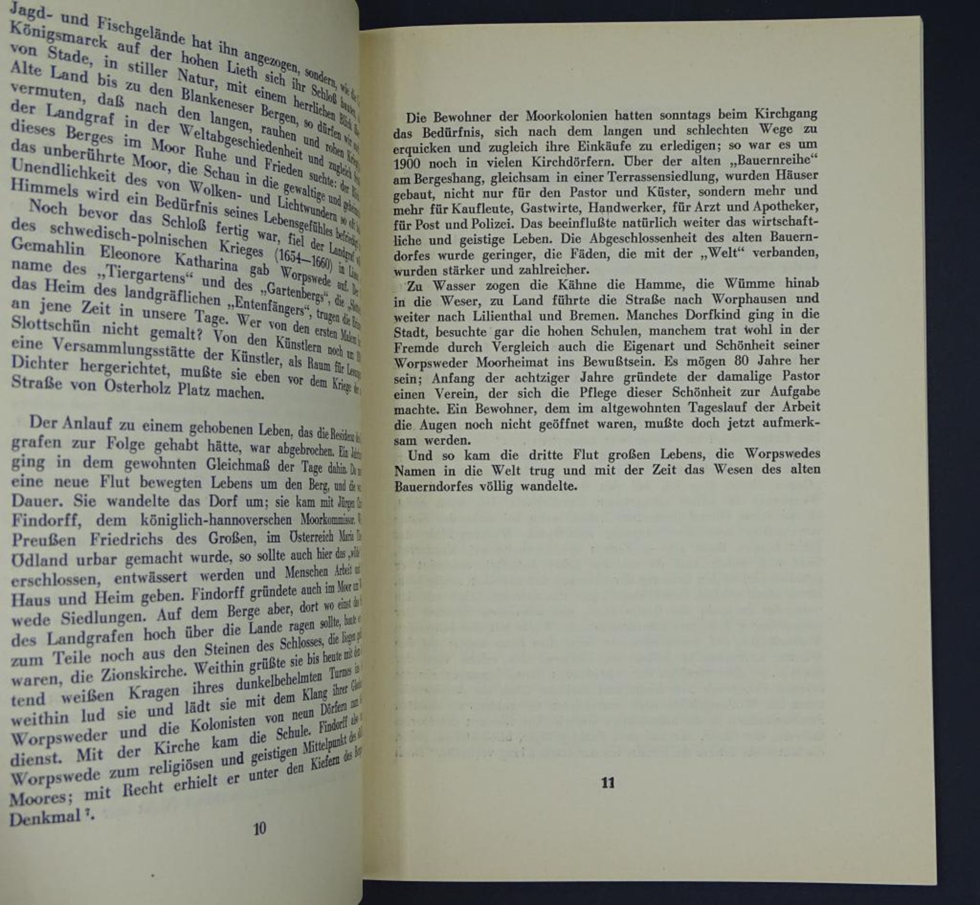 "Worpswede", Die ersten Maler und Ihre Bedeutung, 5.Auflage mit 41 Bildern, 1960 - Bild 6 aus 8