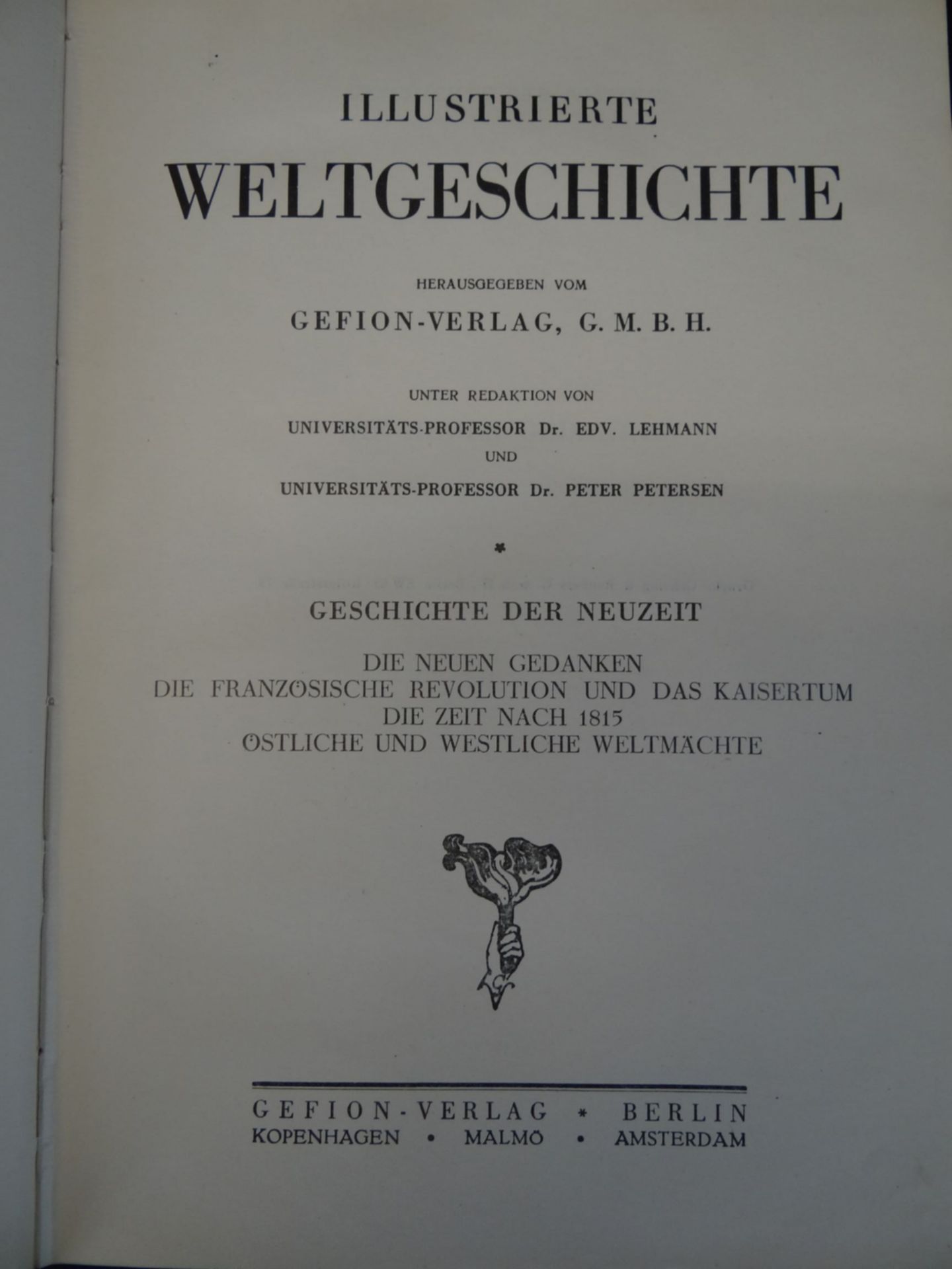 LEHMANN und PETERSEN "Illustrierte Weltgeschichte" um 1900, 6 Bände, gut erhalte - Bild 3 aus 7
