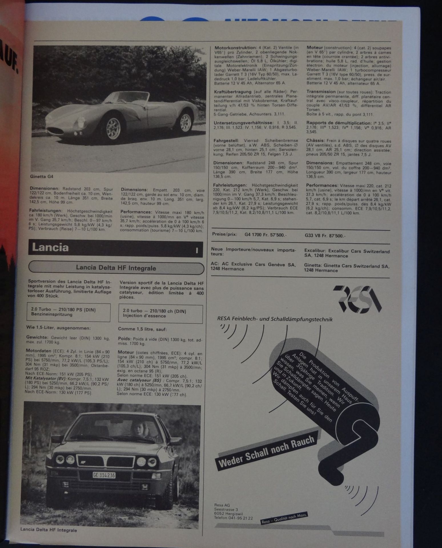 27x Automobilrevue, von ca. 1970-1992, alle gut erhalten - Bild 7 aus 7