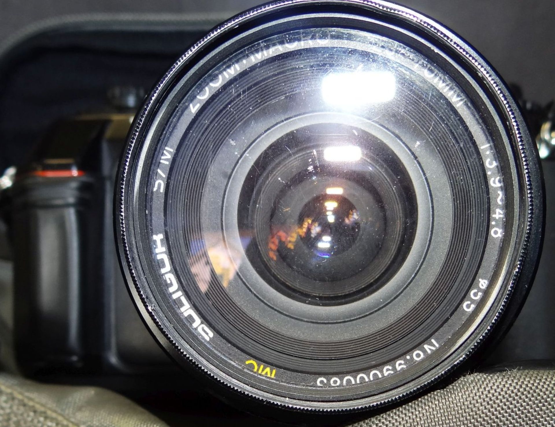 Fotoapparat NIKON F-301 mit Tasche, eine Skalenanzeige lose - Bild 4 aus 4