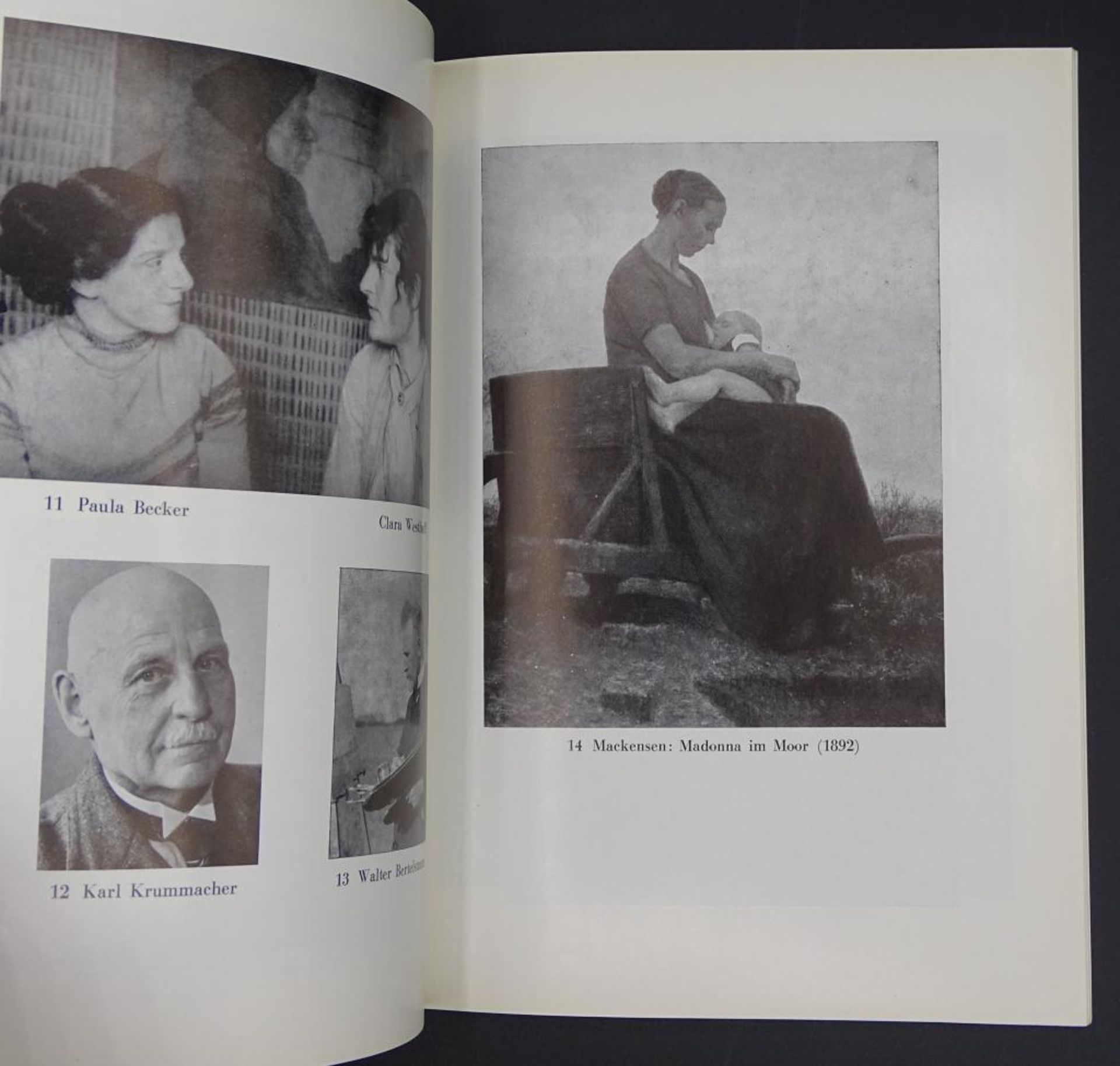 "Worpswede", Die ersten Maler und Ihre Bedeutung, 5.Auflage mit 41 Bildern, 1960 - Bild 8 aus 8