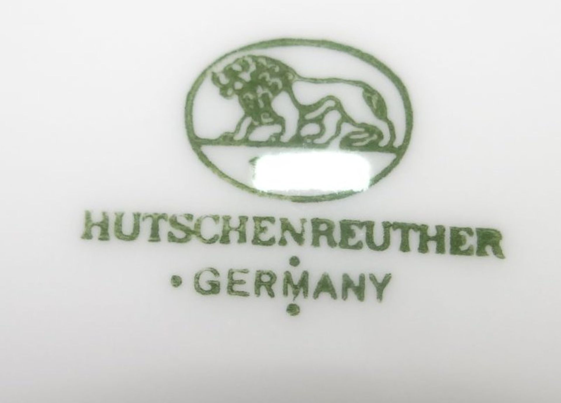 grosse ovale Terrine, weiss "Hutschenreuther" H-23 cm, 27x20 cm - Bild 4 aus 4