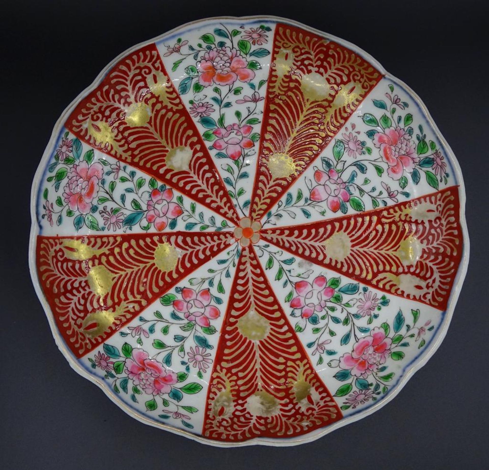 *Imari-Teller, H-3,5 cm, D-21 cm