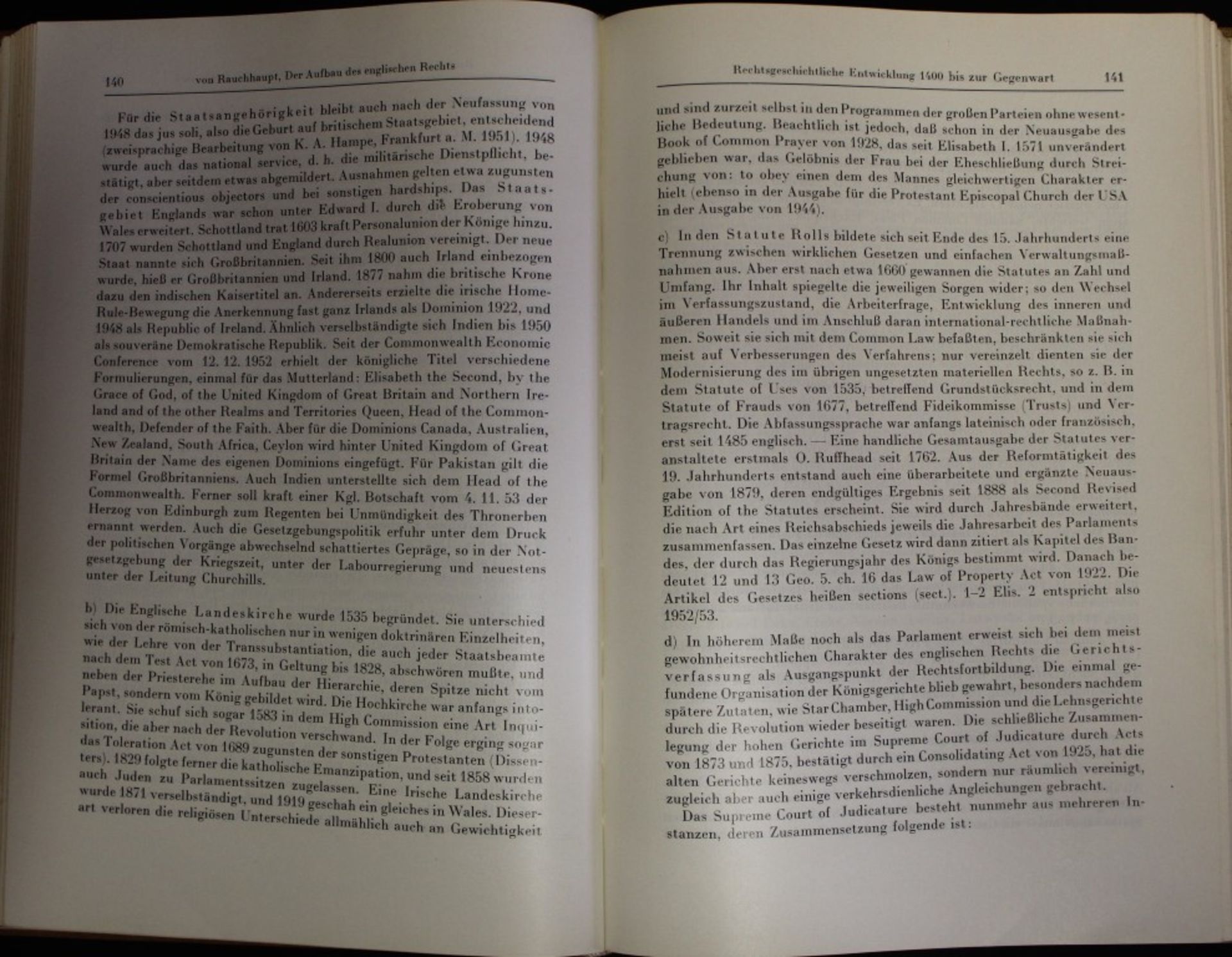 Englandkunde, Dritte Auflage, Herausgeg. Dr. Paul Hartig, 1955, Handbücher der Auslandskunde, - Image 3 of 3
