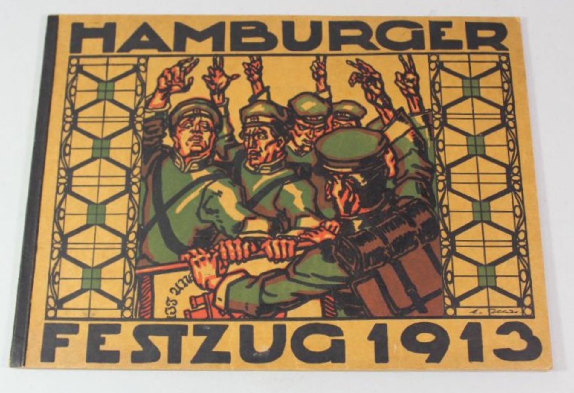 Hamburger Festzug 1913, guter Zustand, Paperback.