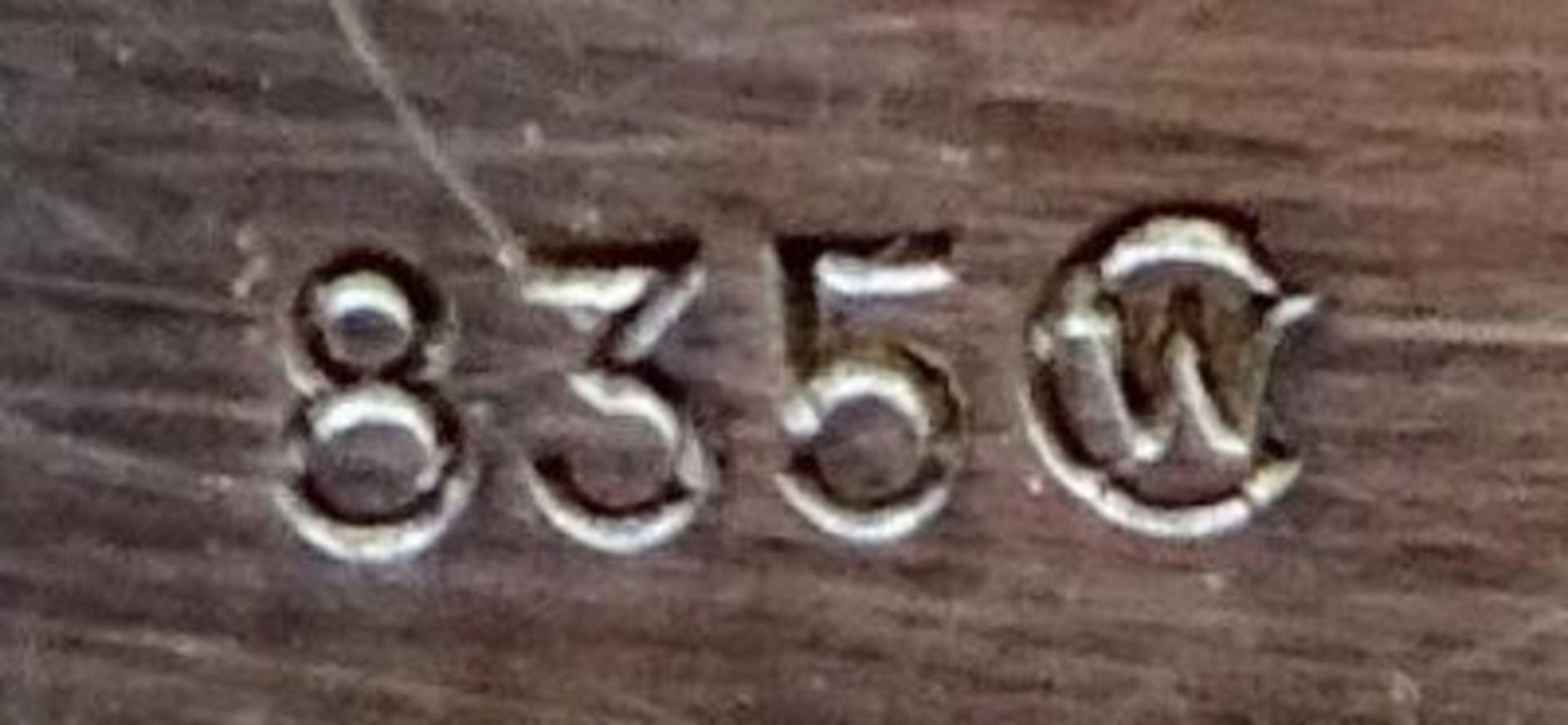 Tabaksdose, Silber-835-, Deckel mit Putti, Christoph Widmann, Pforzheim, H-2,2 cm, 7,5x9,5 cm, 144 - Bild 4 aus 4
