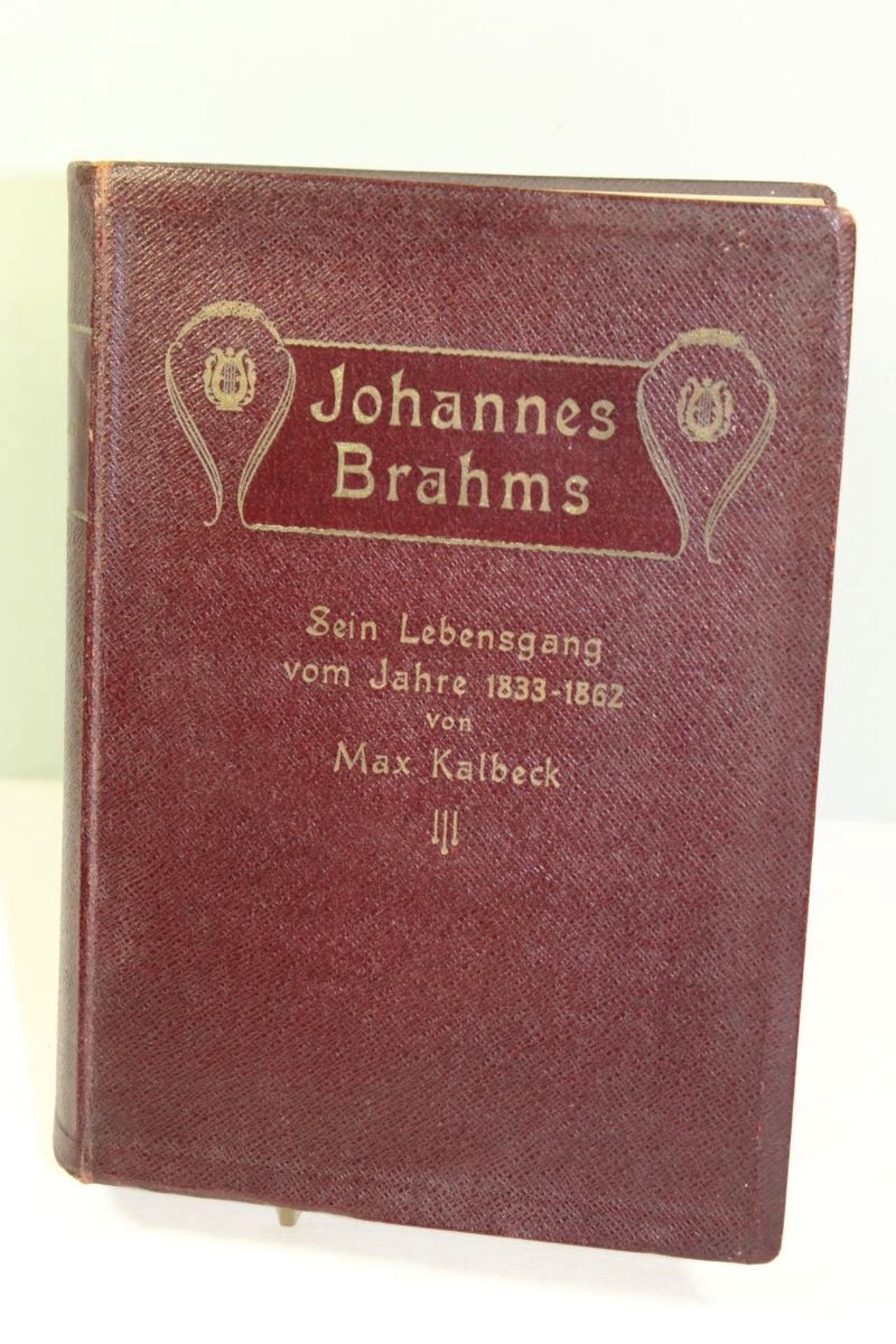Johannes Brahms - Sein Lebensgang vom Jahre 1833-1862, Max Kalbeck, 1903.
