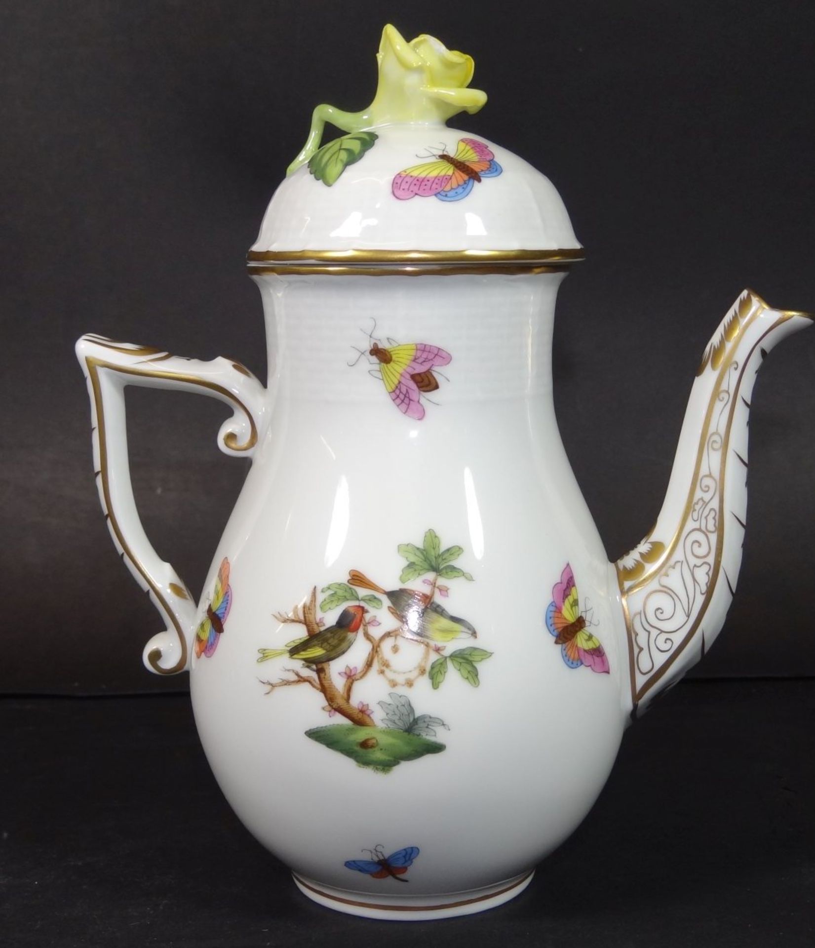 Portionskanne Herend, Dekor Rothschild, H-16 cm