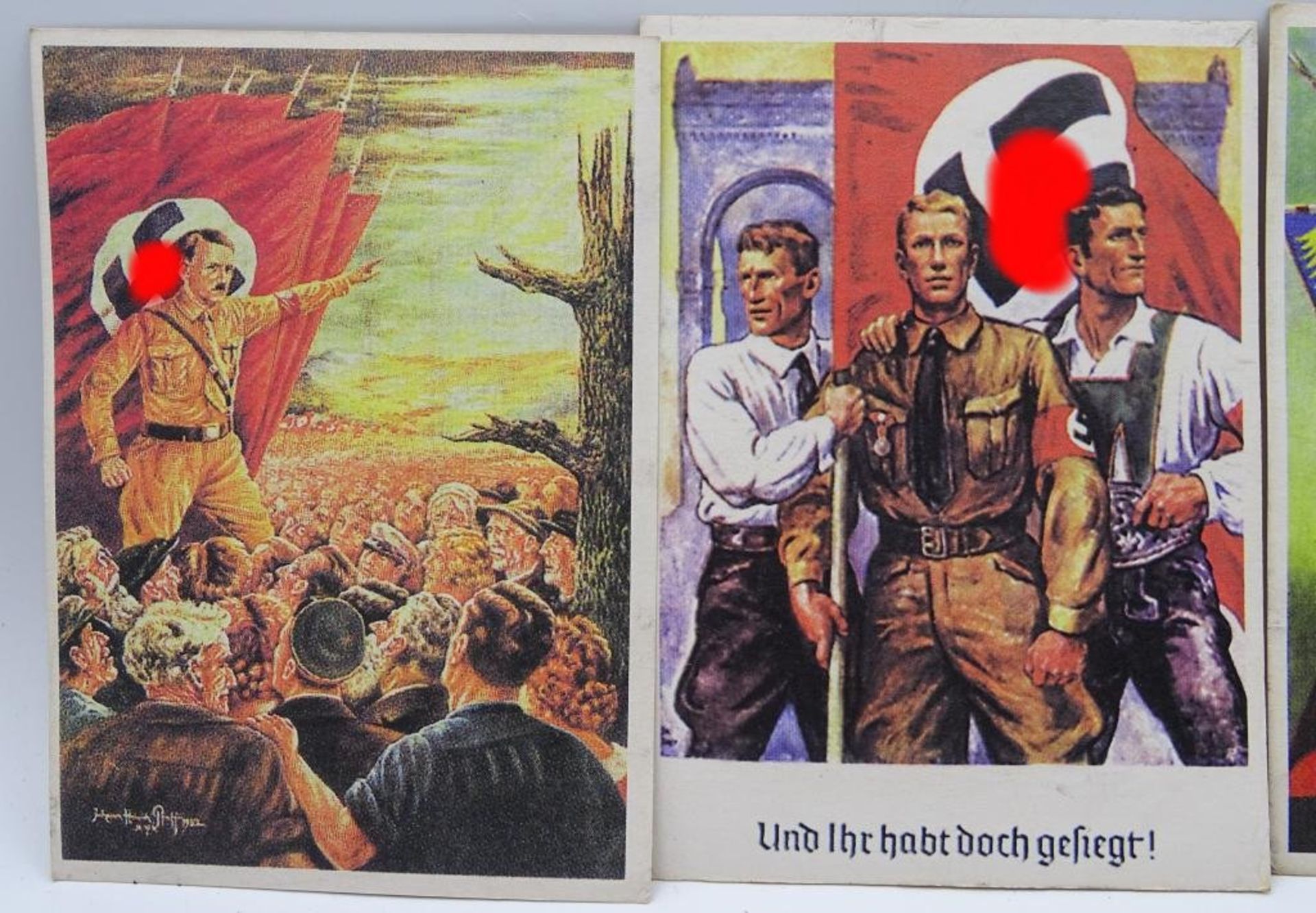 3x Postkarten,Drittes Reich,ungelaufen - Bild 2 aus 5