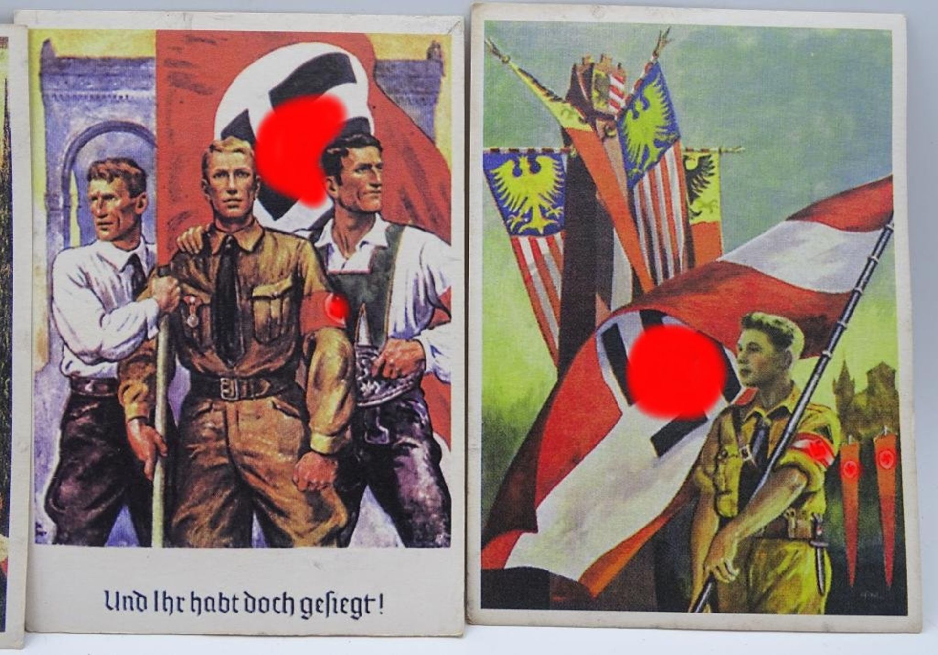 3x Postkarten,Drittes Reich,ungelaufen - Bild 3 aus 5
