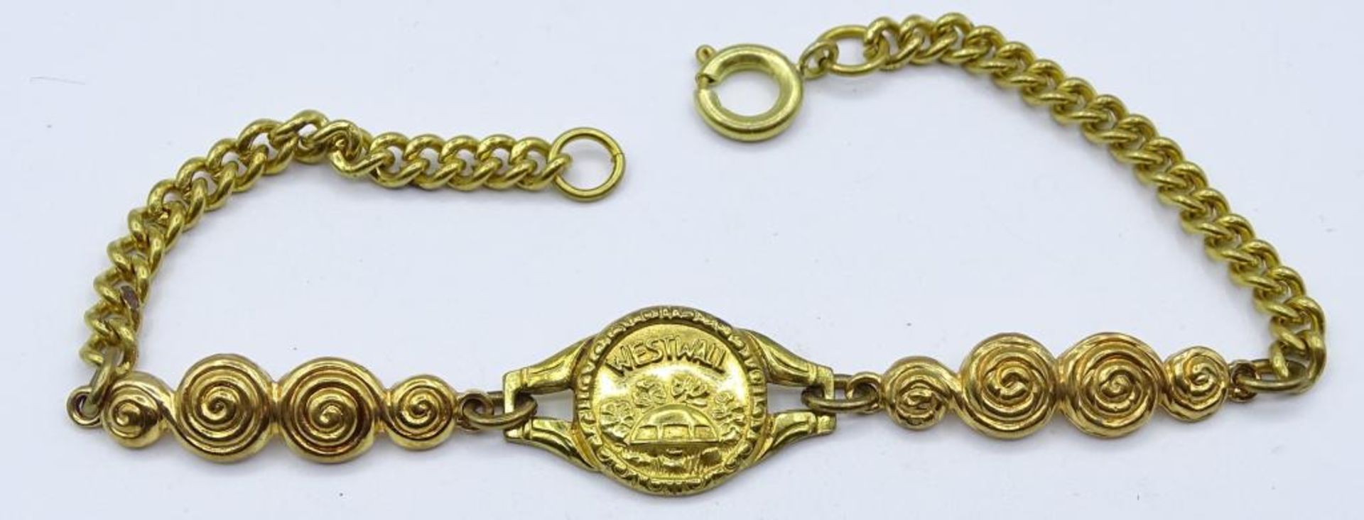 Westwall Armband,vergoldet,L- 21cm
