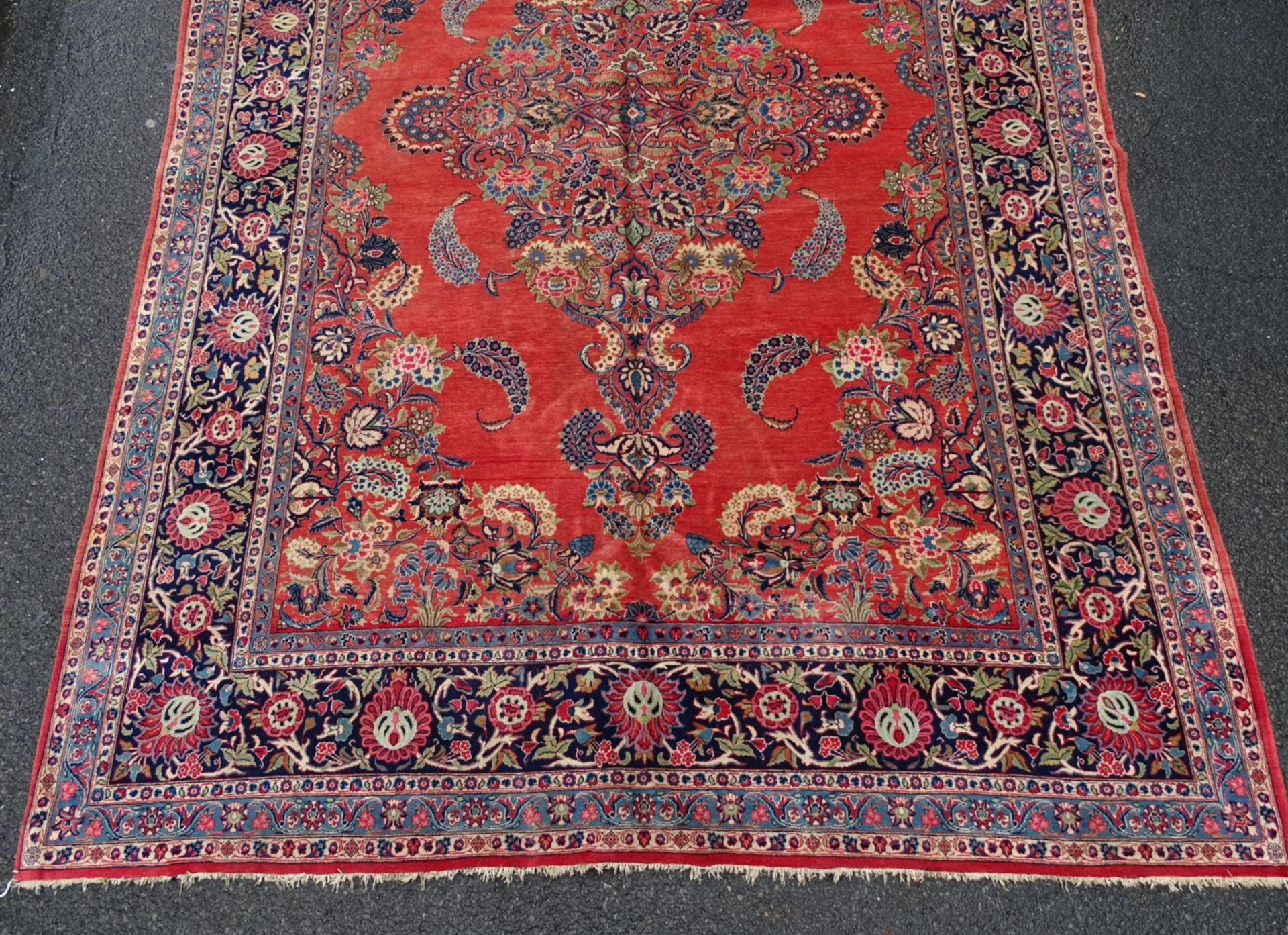 Perser-Teppich "Keshan" 340x235 cm, guter Zustand - Bild 2 aus 6